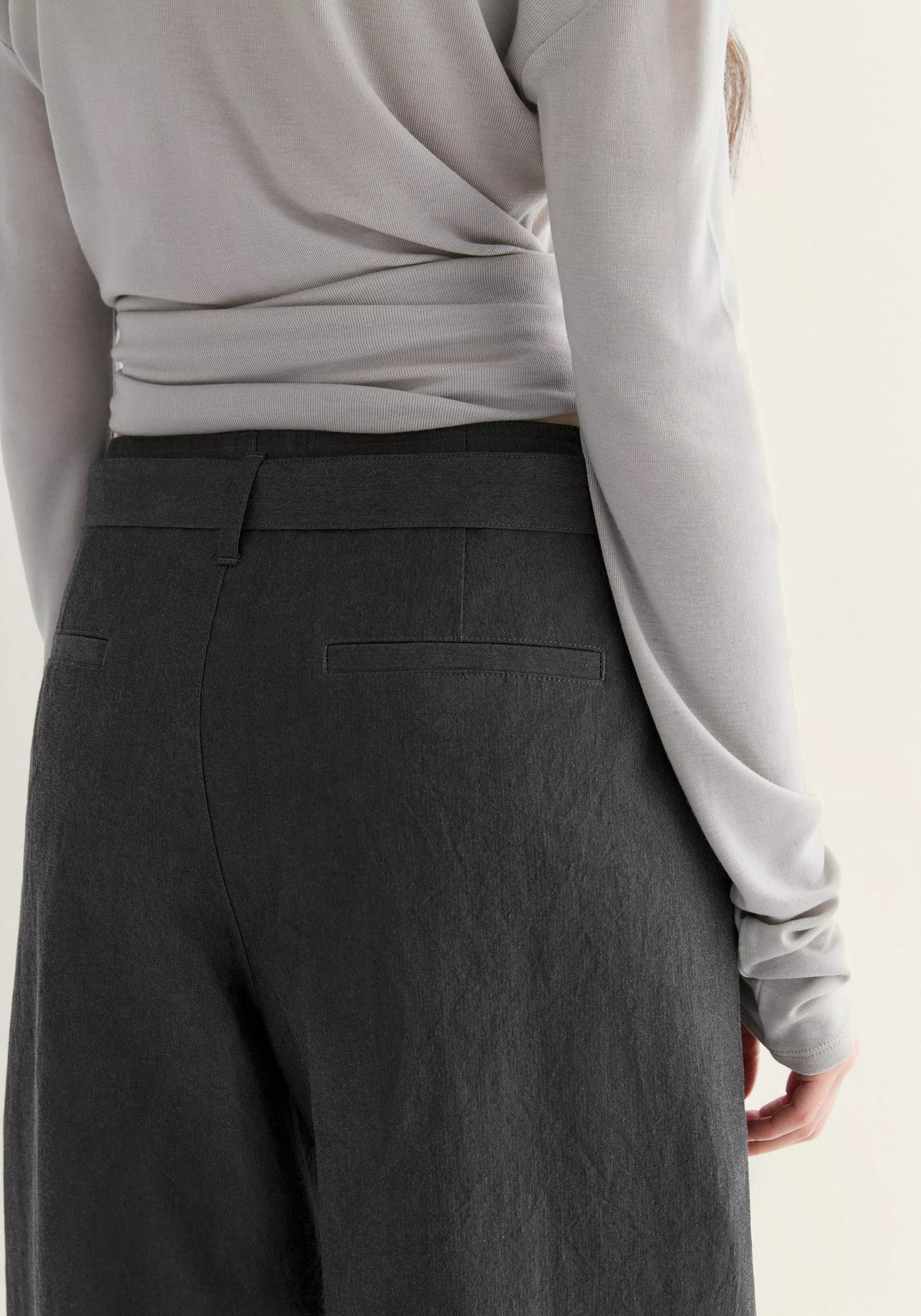 Belted Curved Joggers - Image 18