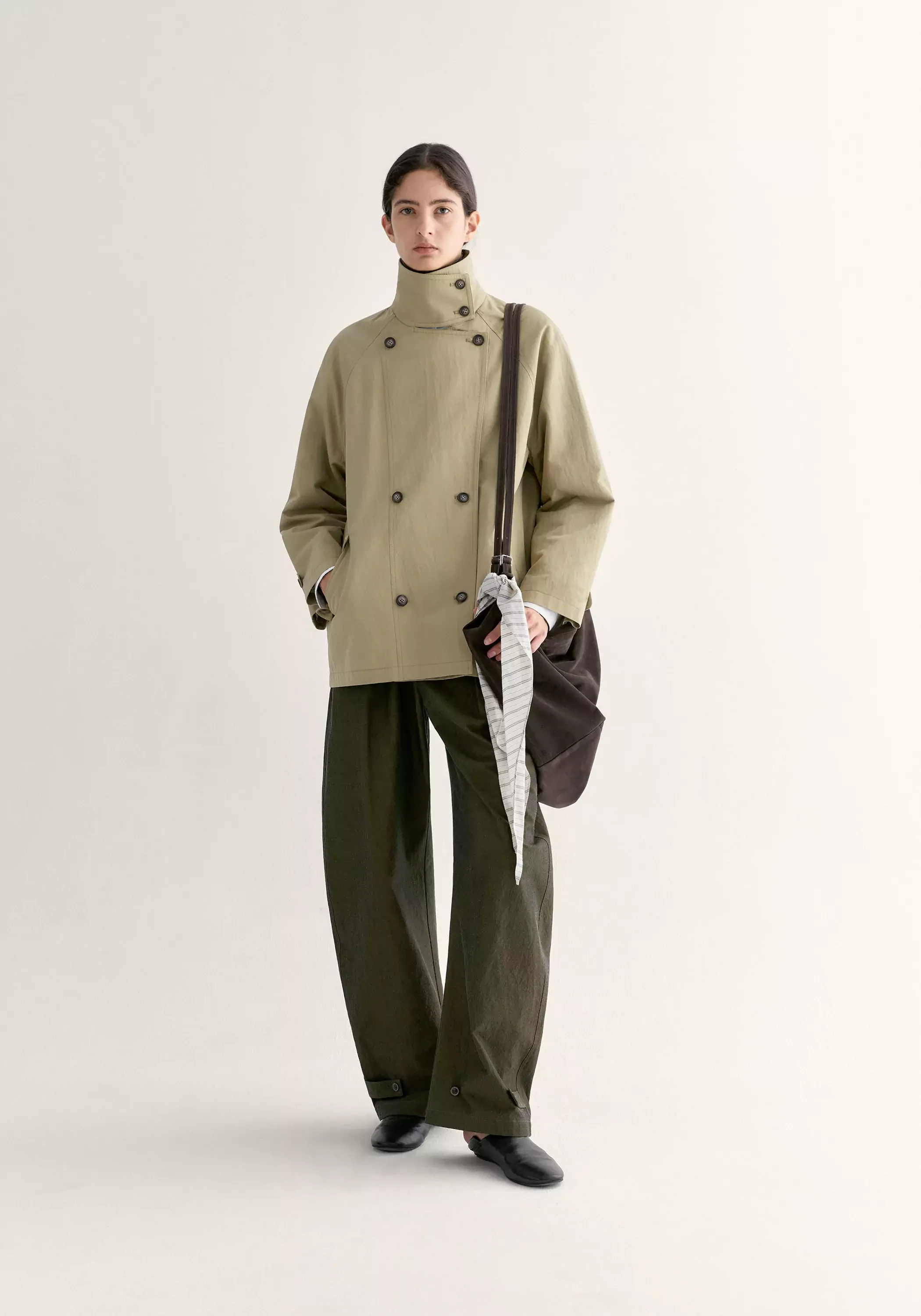 Belted Curved Joggers - Image 5