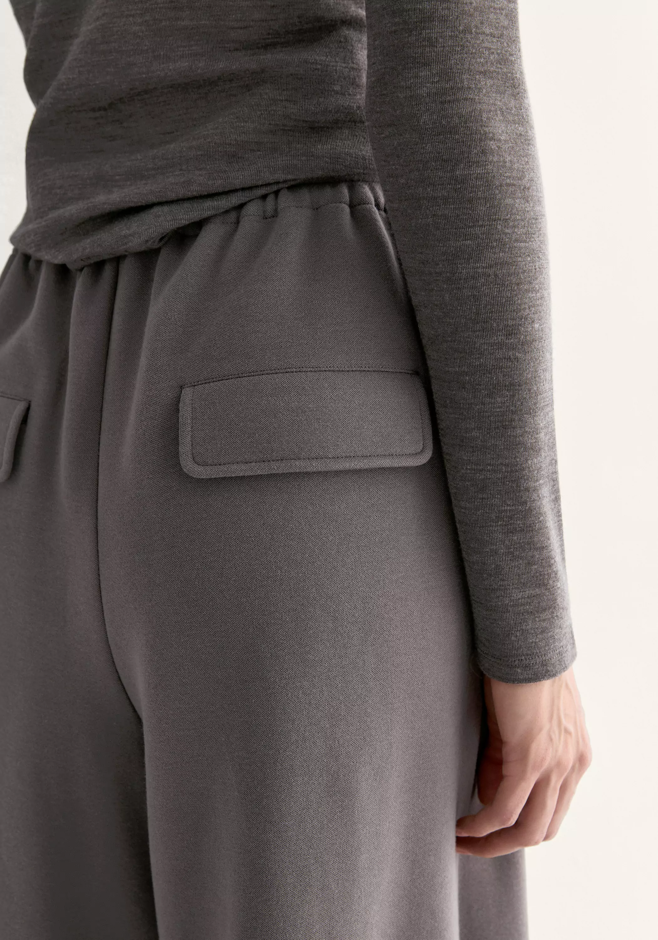 Drawstring Cotton Pants - Image 12