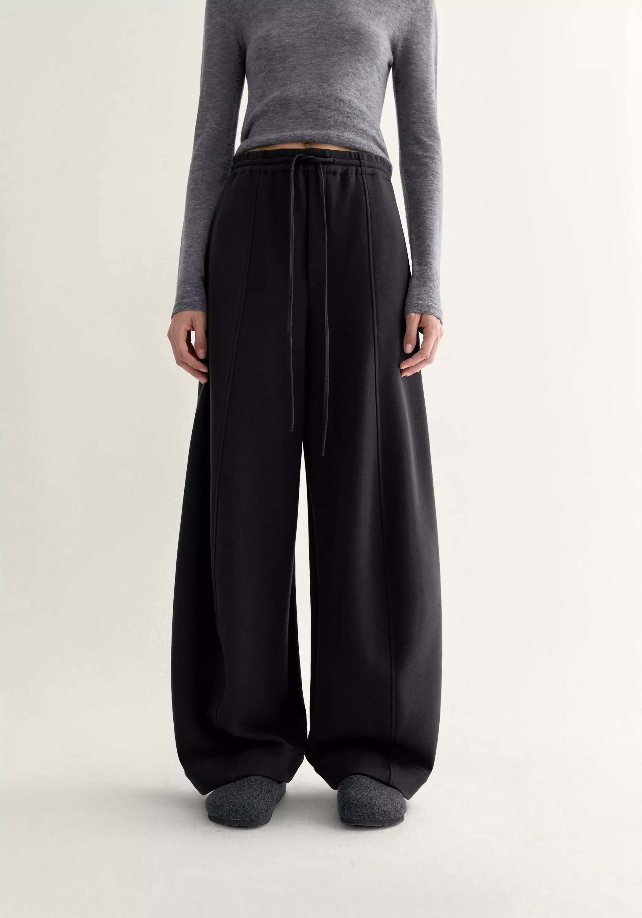 Drawstring Cotton Pants - Image 16