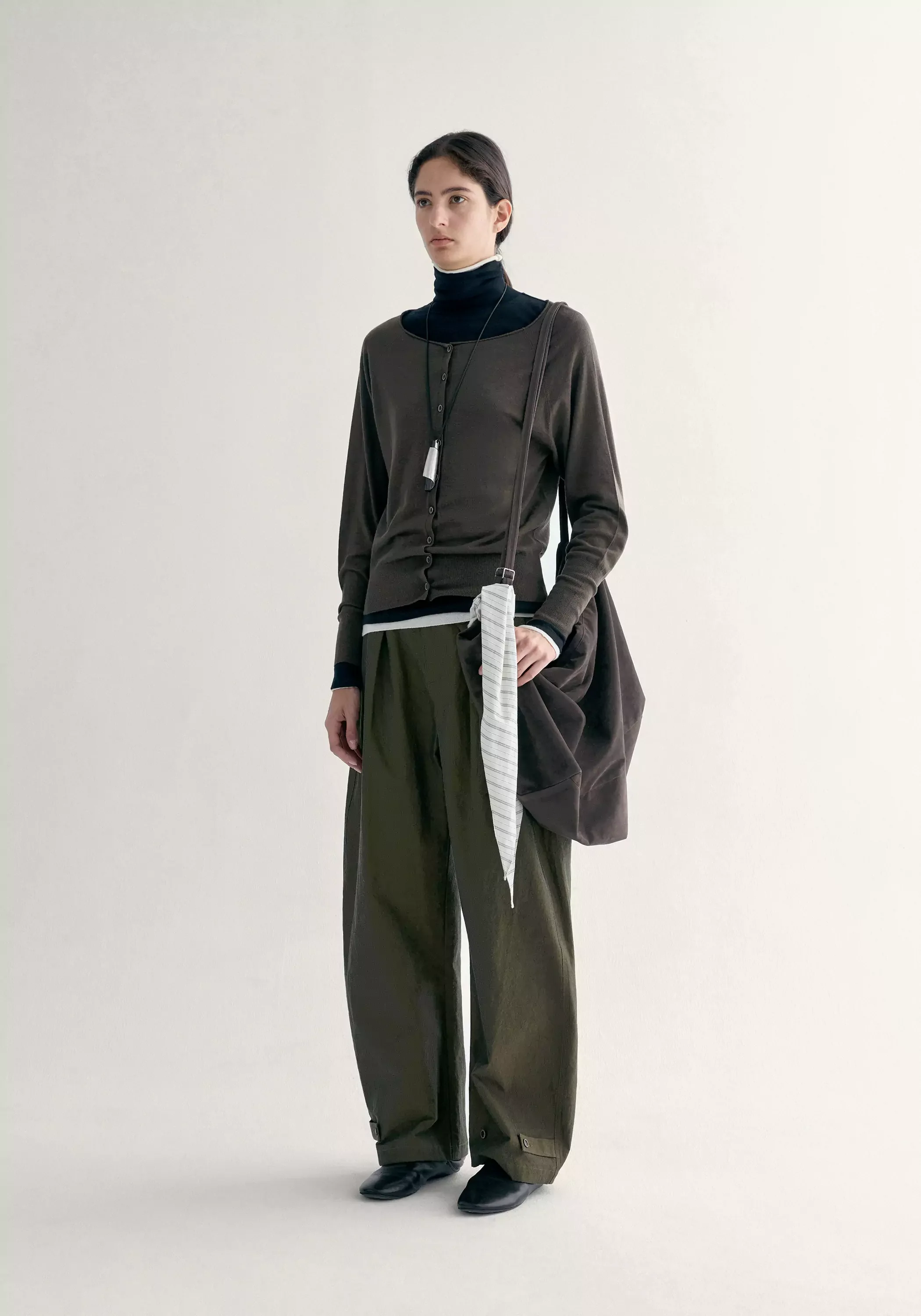 Merino Wool Rib-knit Cardigan - Image 16