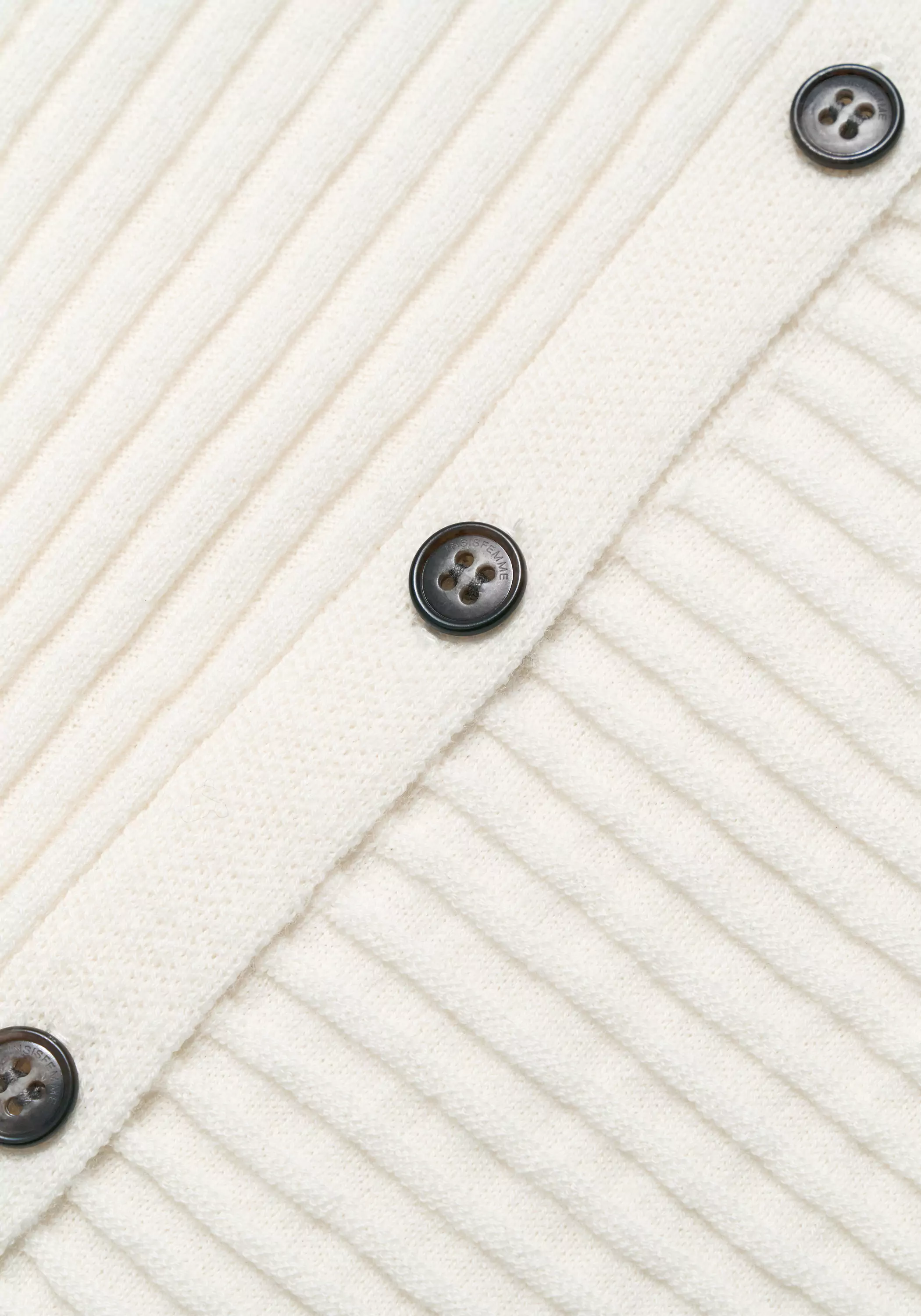 Merino Wool Knitted Cardigan - Image 8
