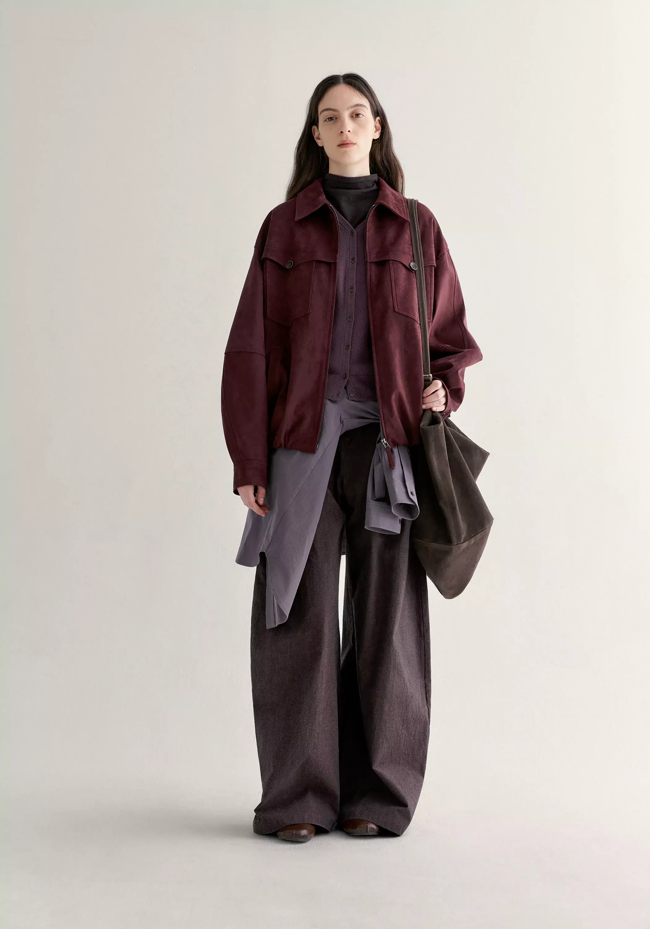 Merino Wool V-neck Cardigan - Image 22
