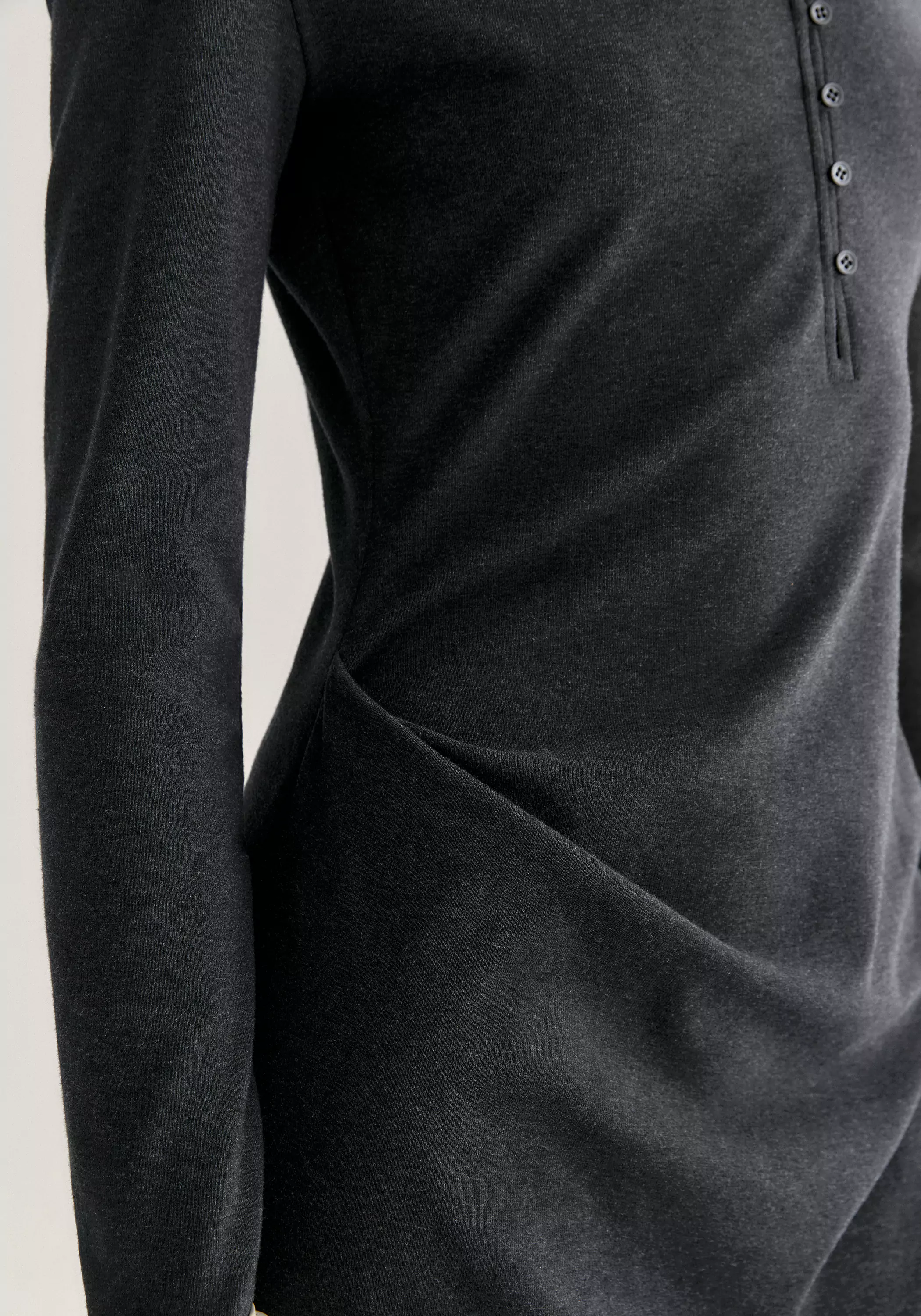 Pleated Cocoon Dress - Image 9