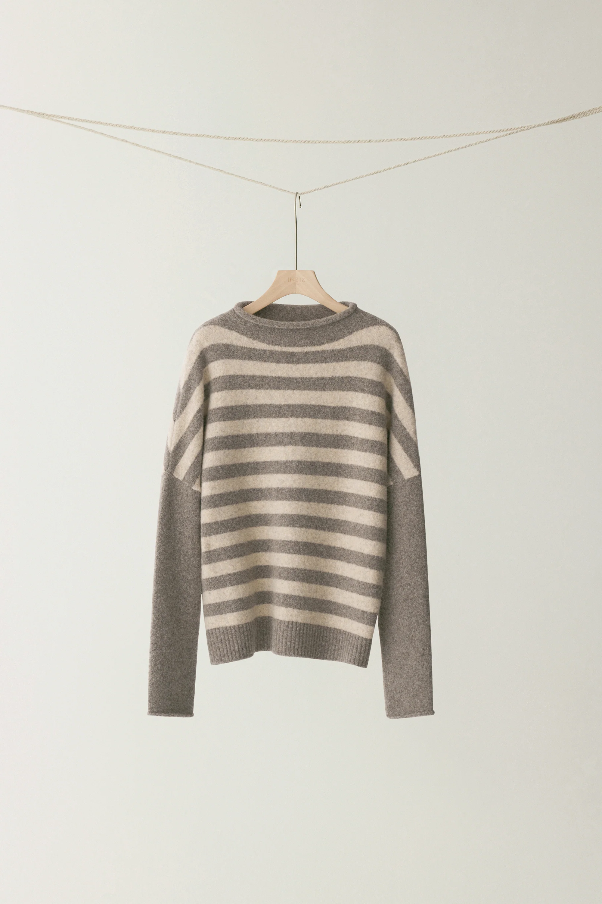 Striped Wool Knit Pullover - Image 12