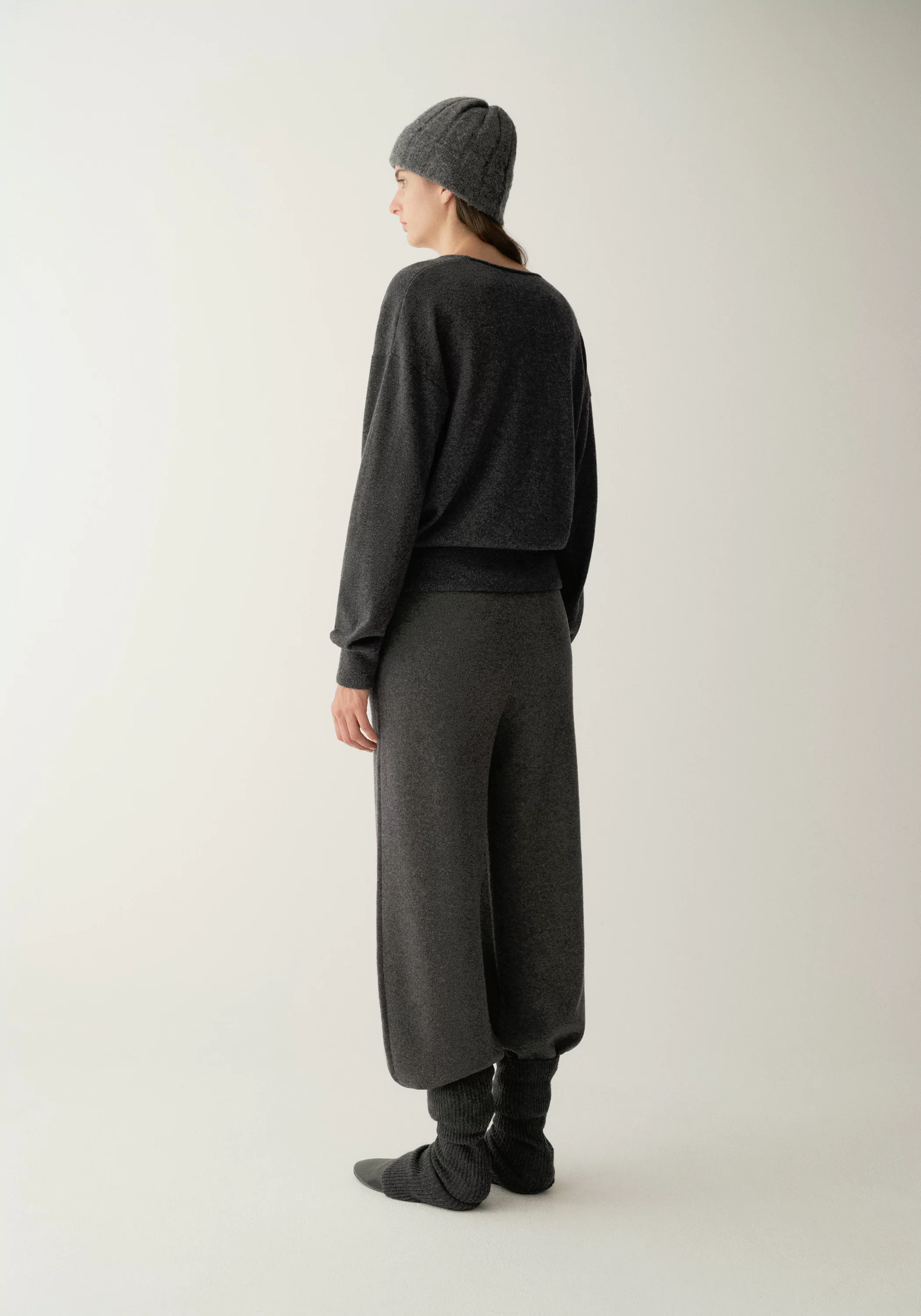 Wool-cashmere Cross-front Knit Top - Image 6