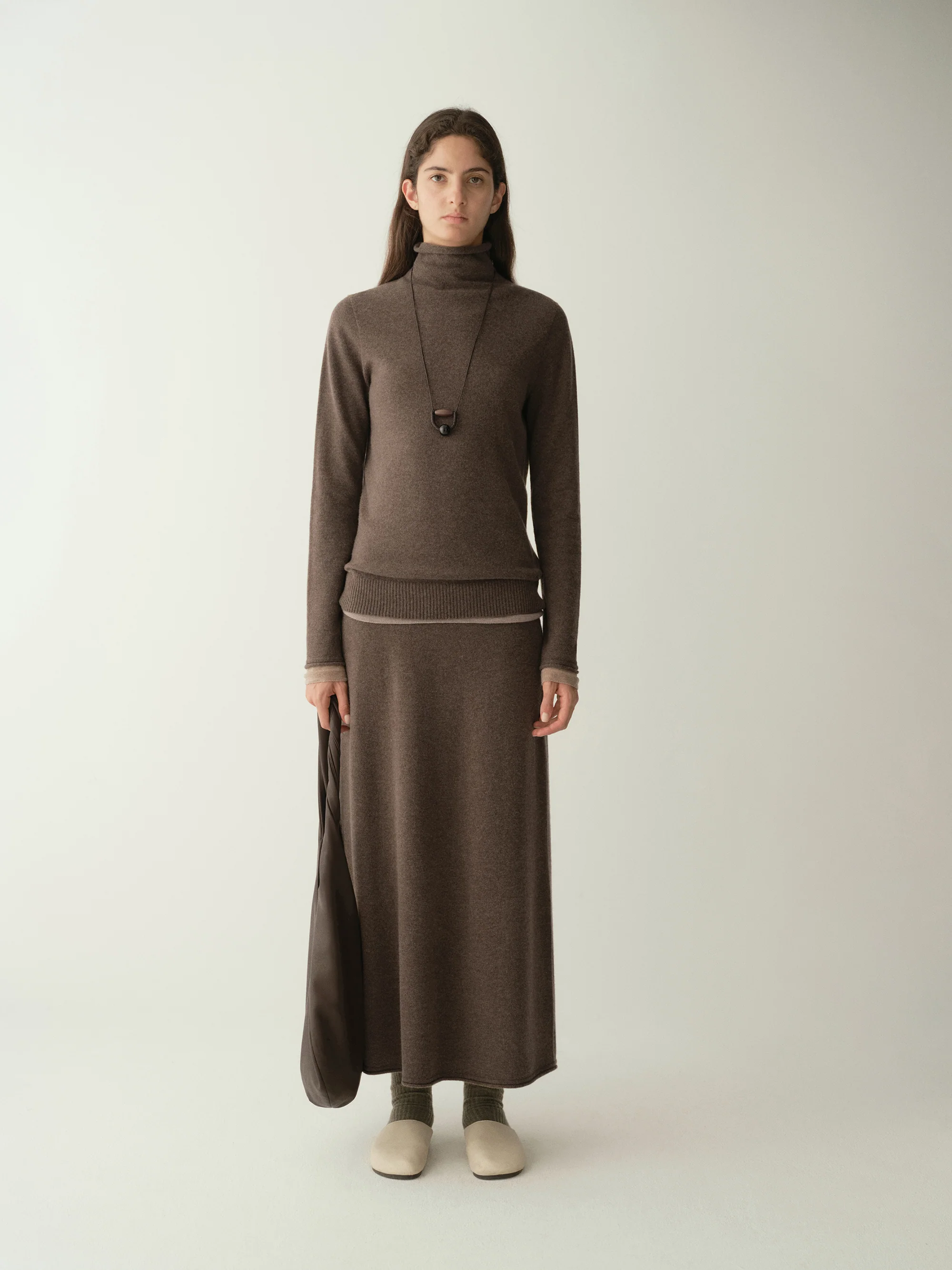 Wool Cashmere Seamless Top - Image 20