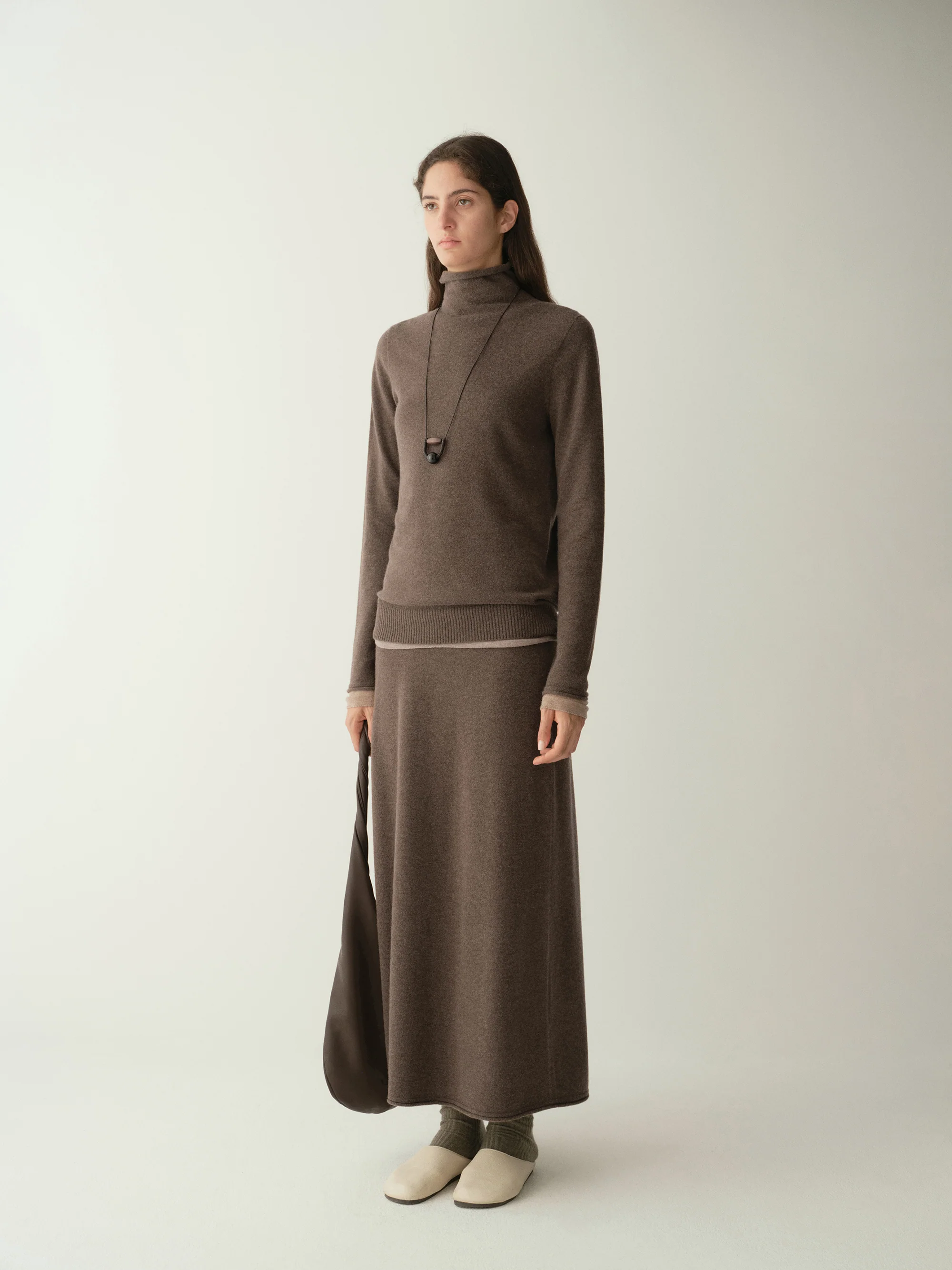 Wool Cashmere Seamless Top - Image 21