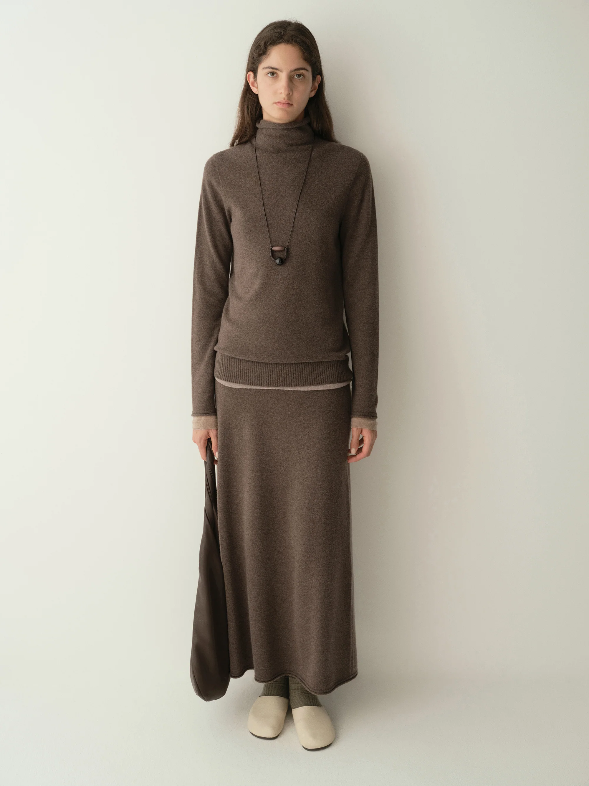 Wool Cashmere Seamless Top - Image 22