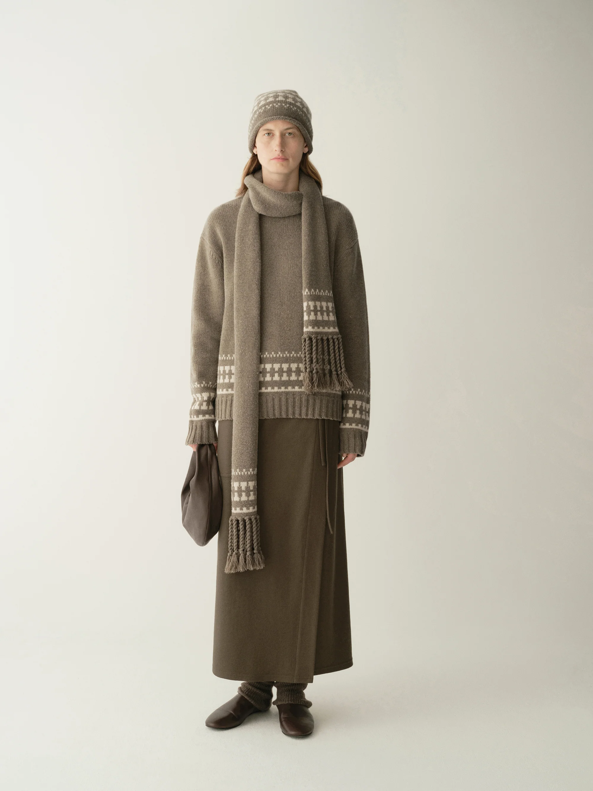 Merino Wool Fair Isle Top - Image 15
