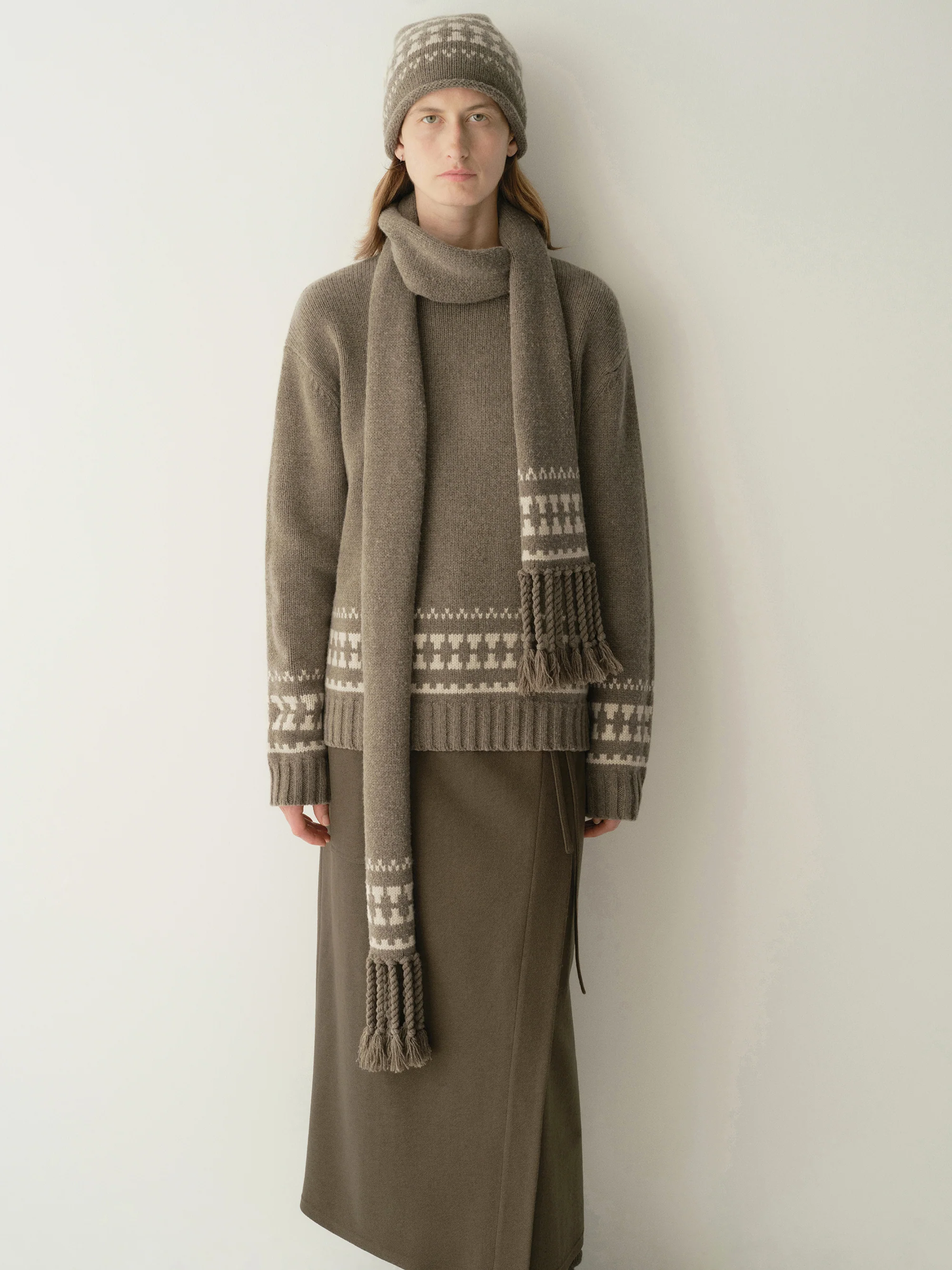 Merino Wool Fair Isle Top - Image 16