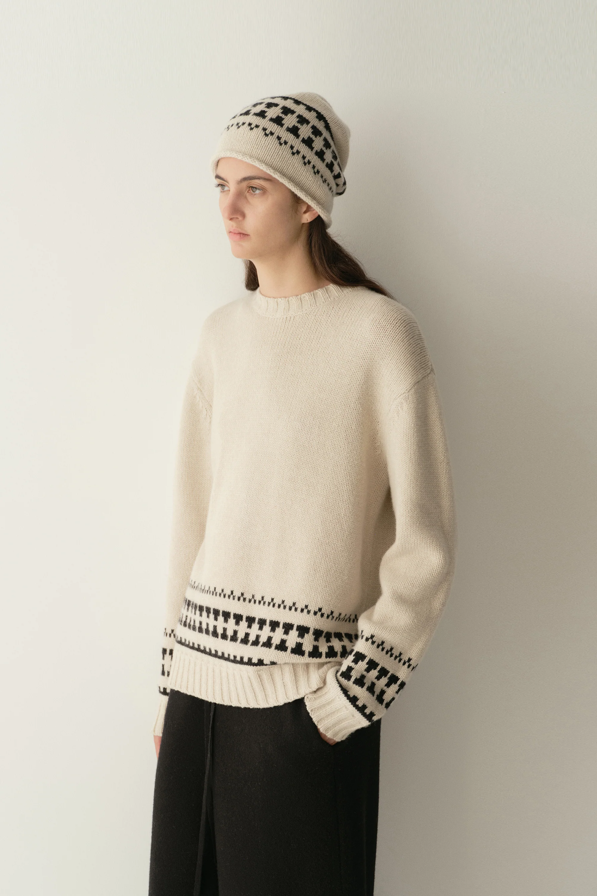 Merino Wool Fair Isle Top - Image 3