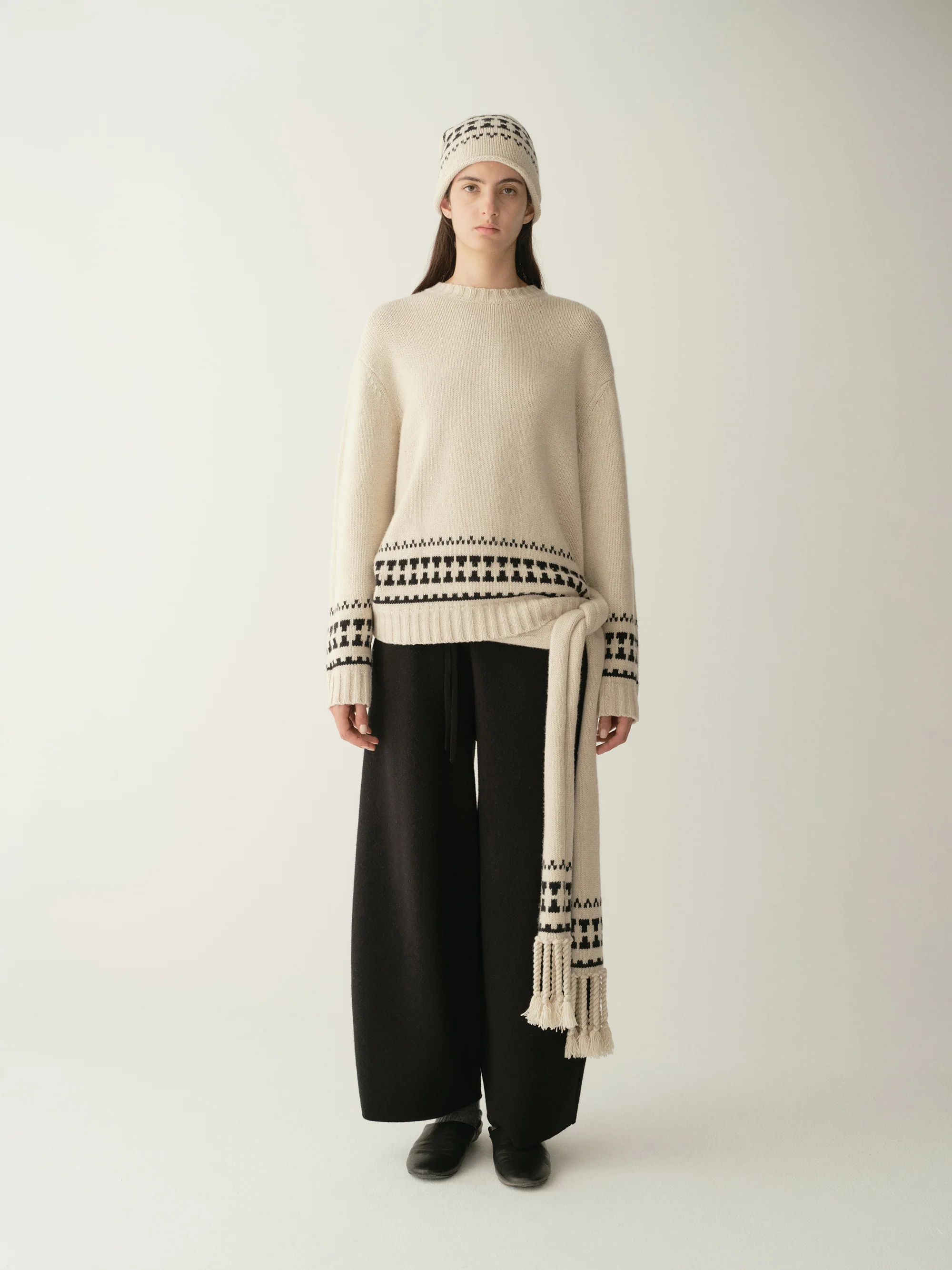 Merino Wool Fair Isle Top - Image 5