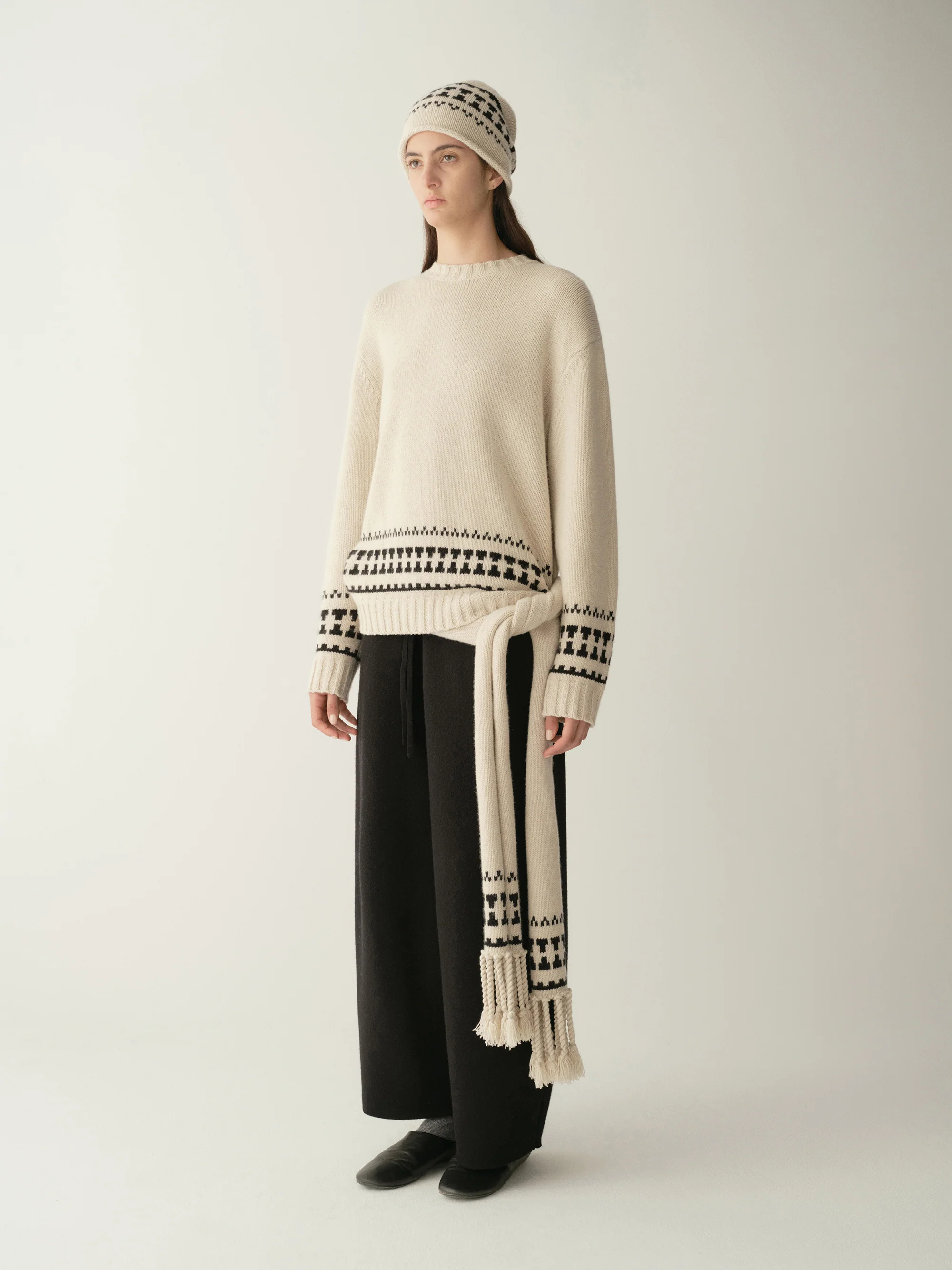 Merino Wool Fair Isle Top - Image 6
