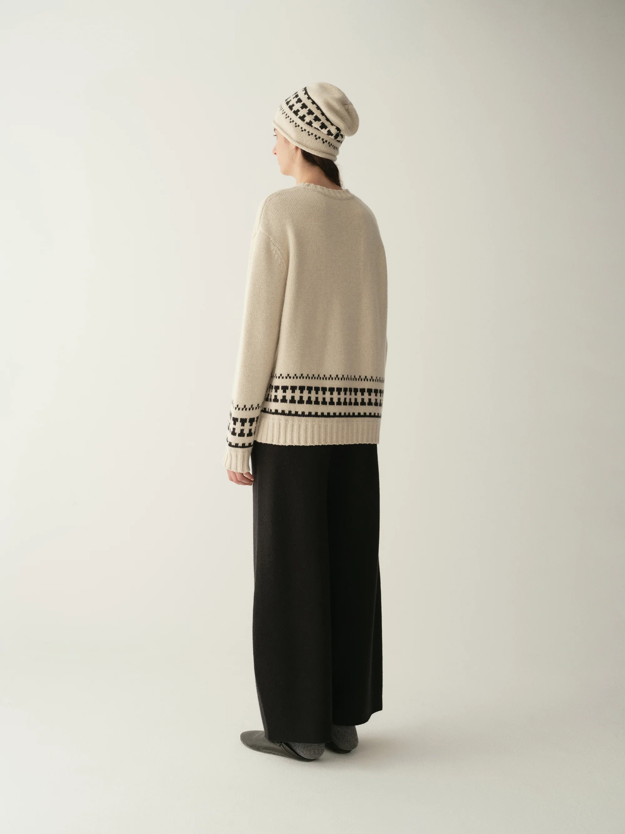Merino Wool Fair Isle Top - Image 7