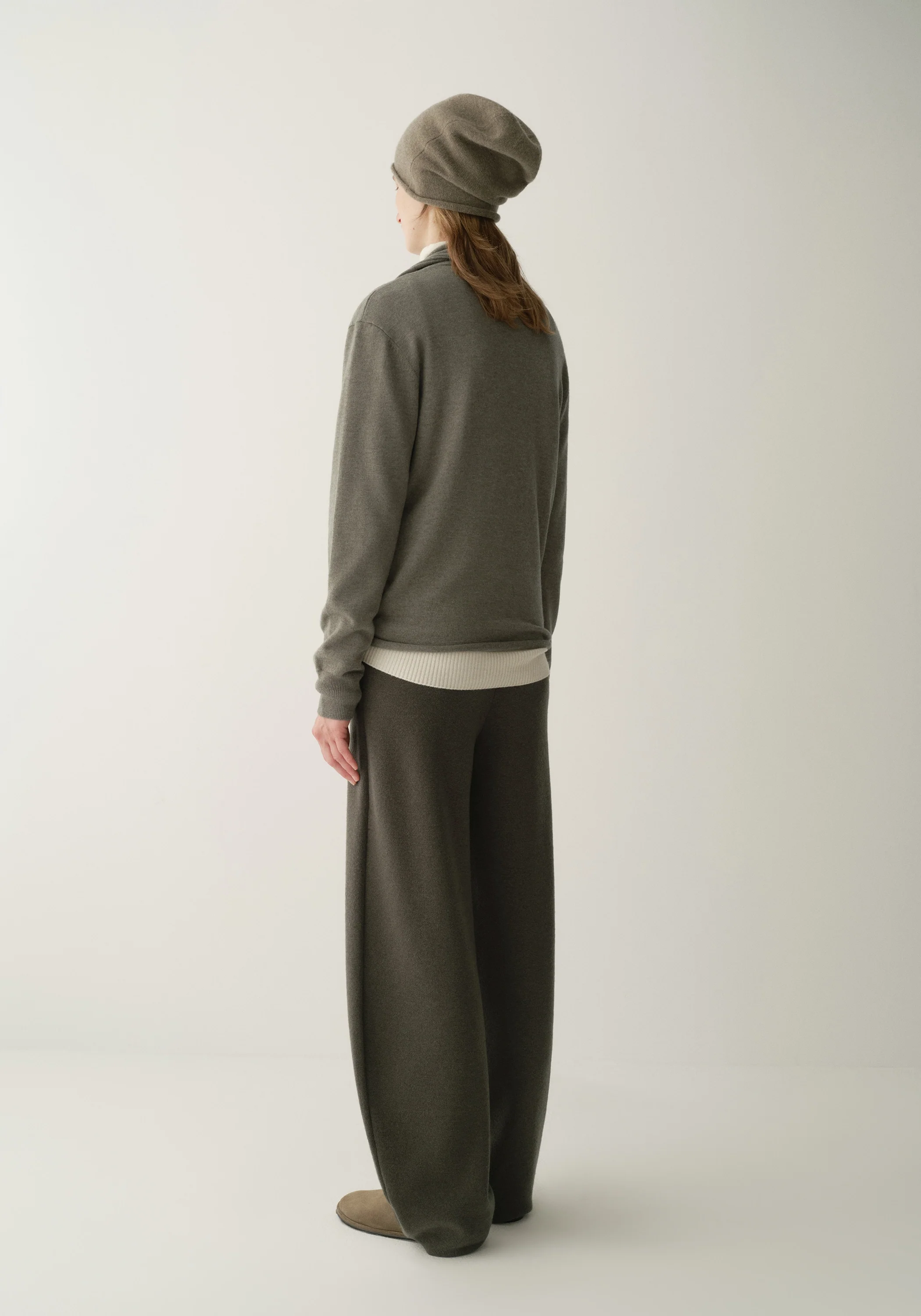 Collar Tie Knitted Pullover - Image 9
