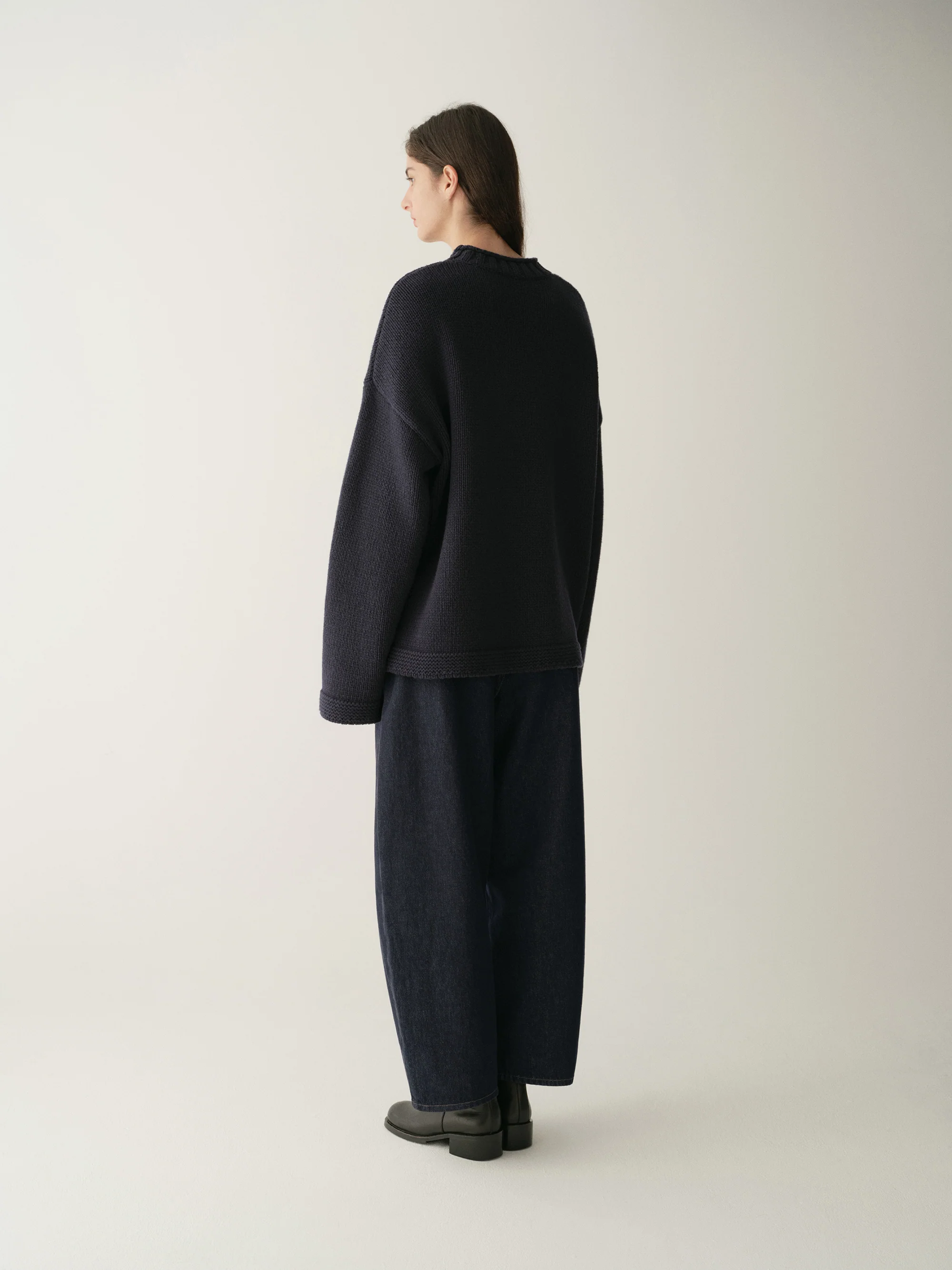 Merino Wool Handcrafted Intarsia Pullover - Image 5
