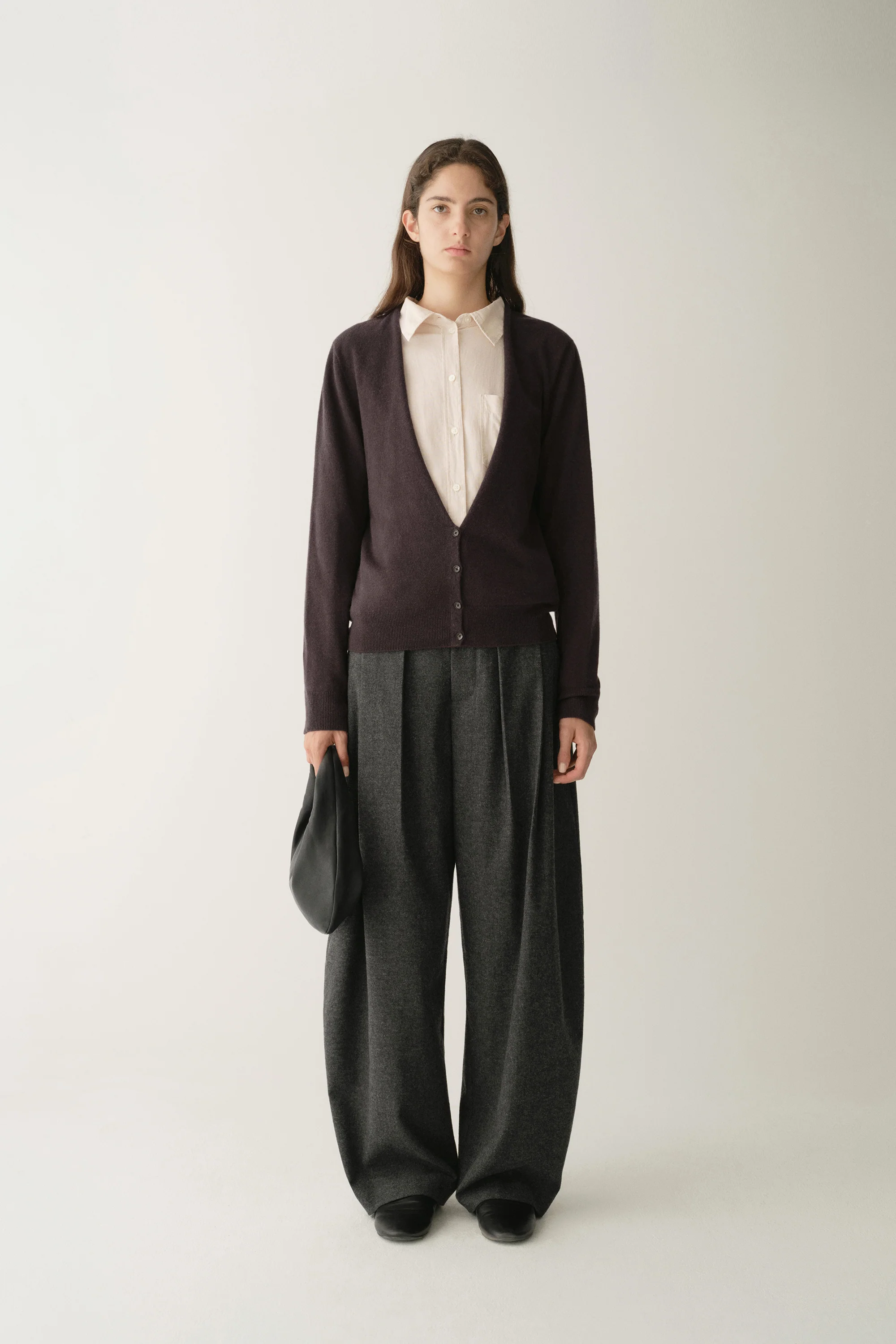 Cocoon Pleat Pants