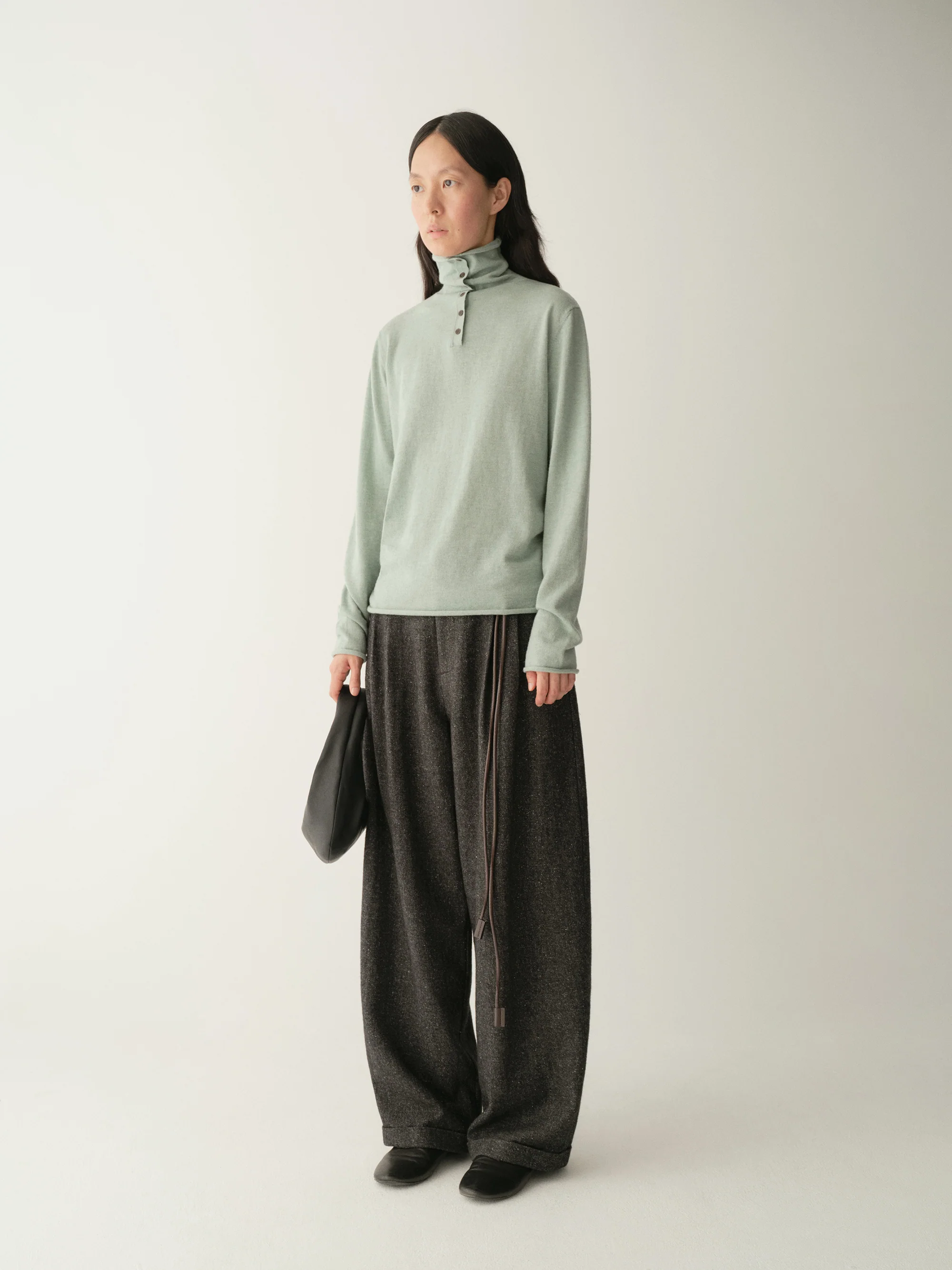 Pleated Wool Pants - Image 12