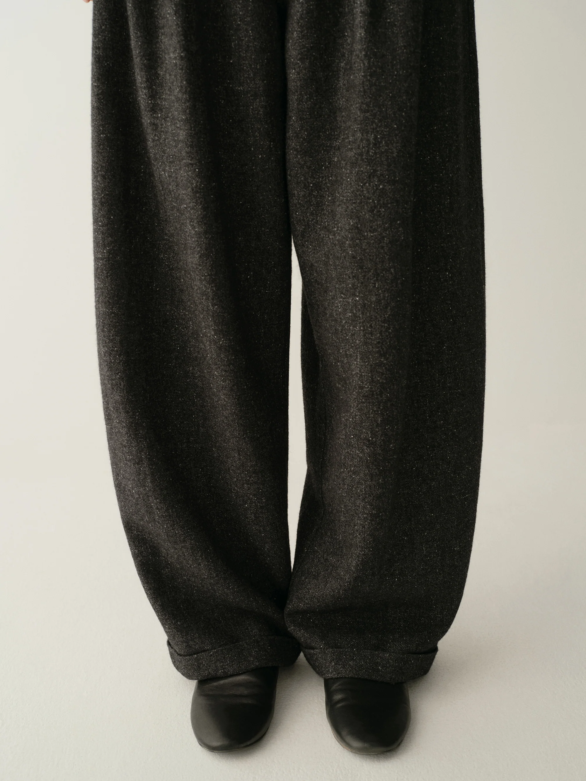 Pleated Wool Pants - Image 19