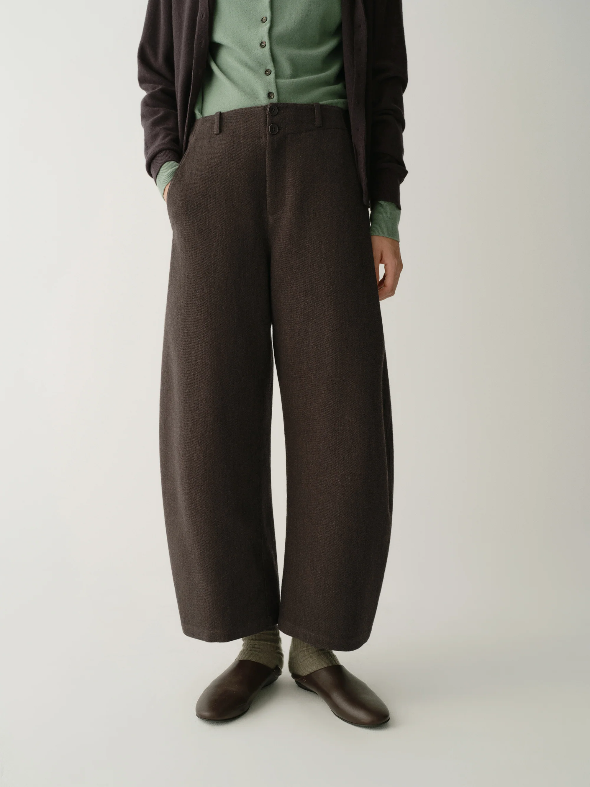 Double-buckle Cropped Pants - Image 7