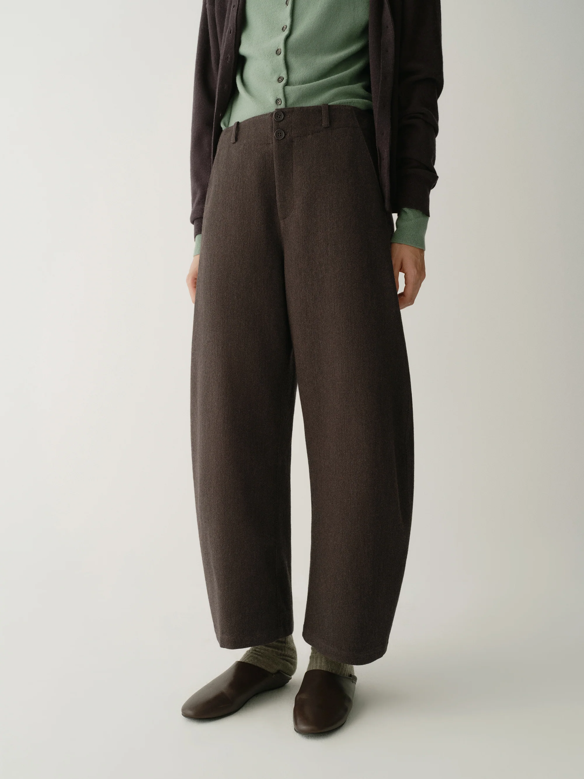 Double-buckle Cropped Pants - Image 8