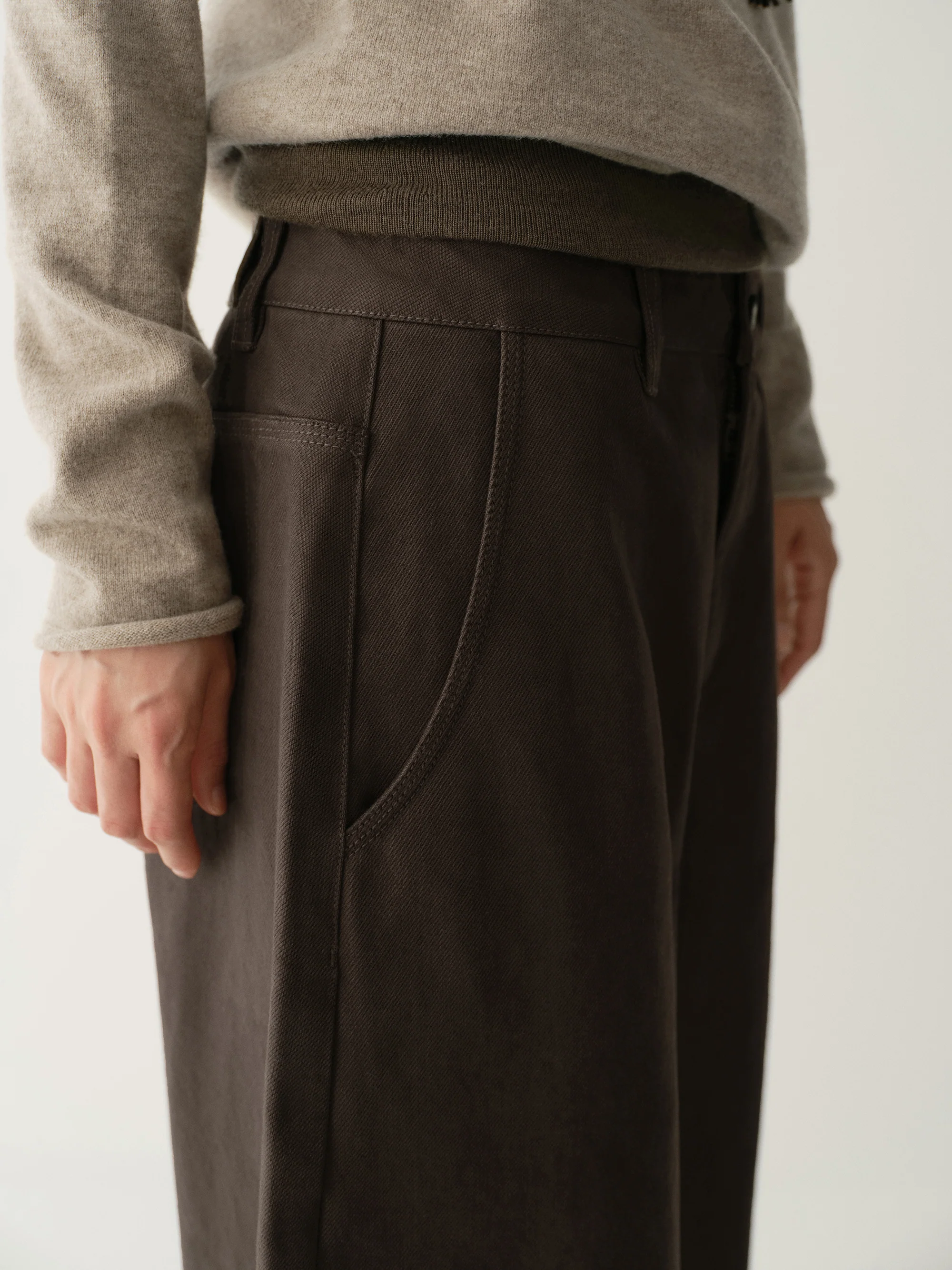 Cotton Cropped Jeans - Image 13