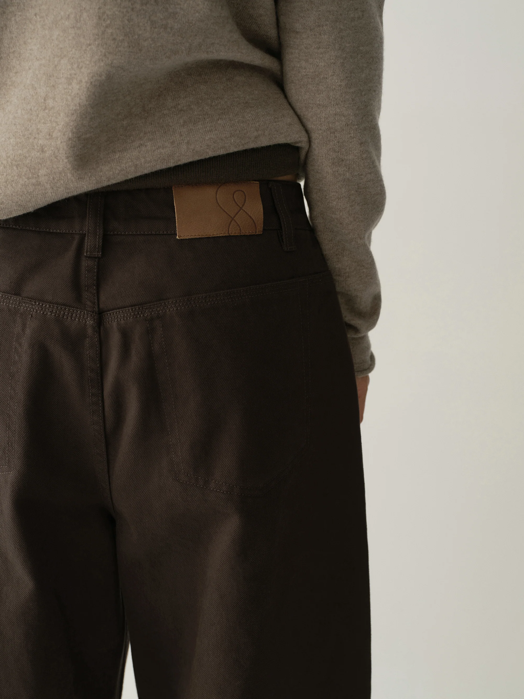 Cotton Cropped Jeans - Image 14