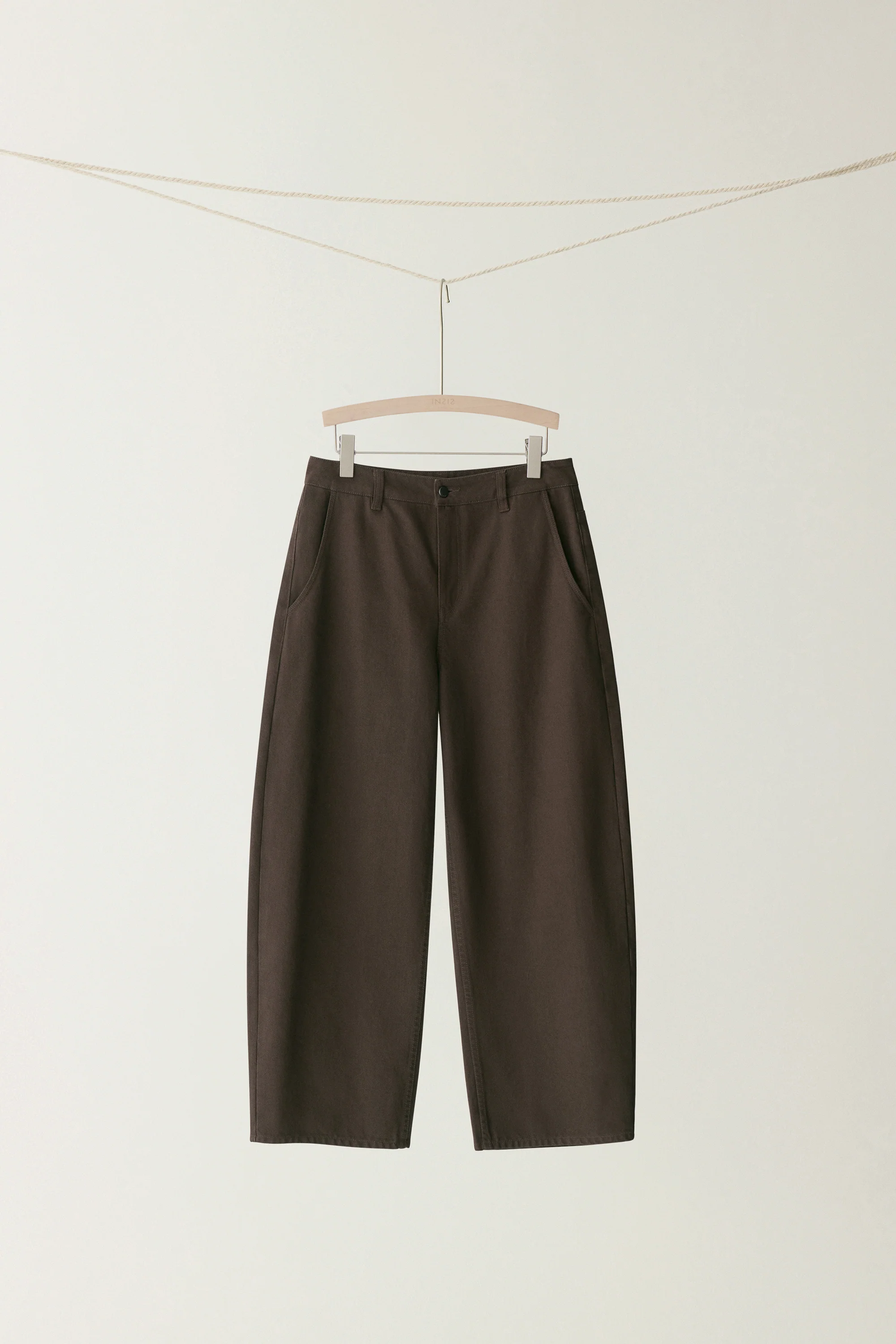 Cotton Cropped Jeans - Image 3
