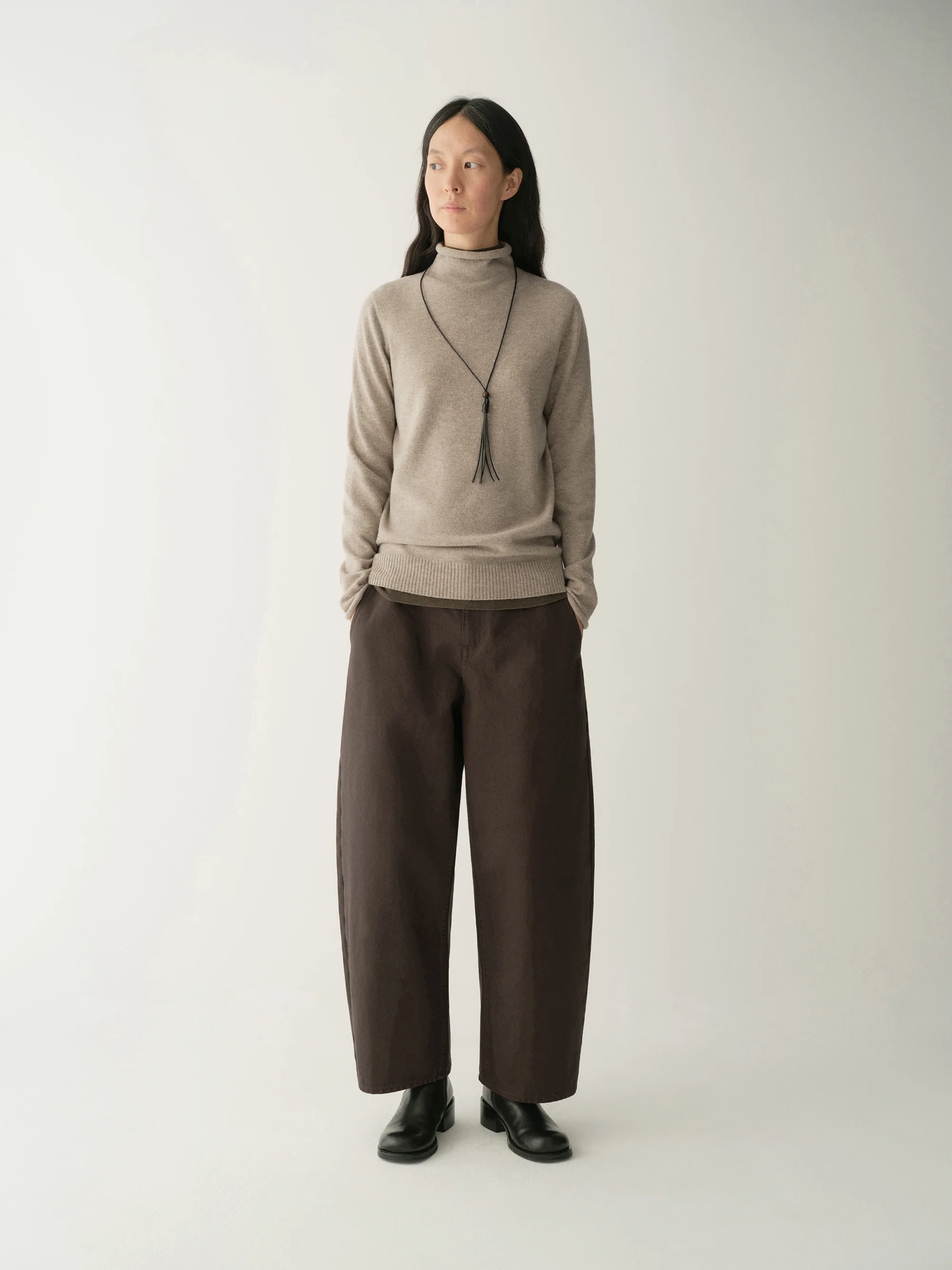 Cotton Cropped Jeans - Image 8