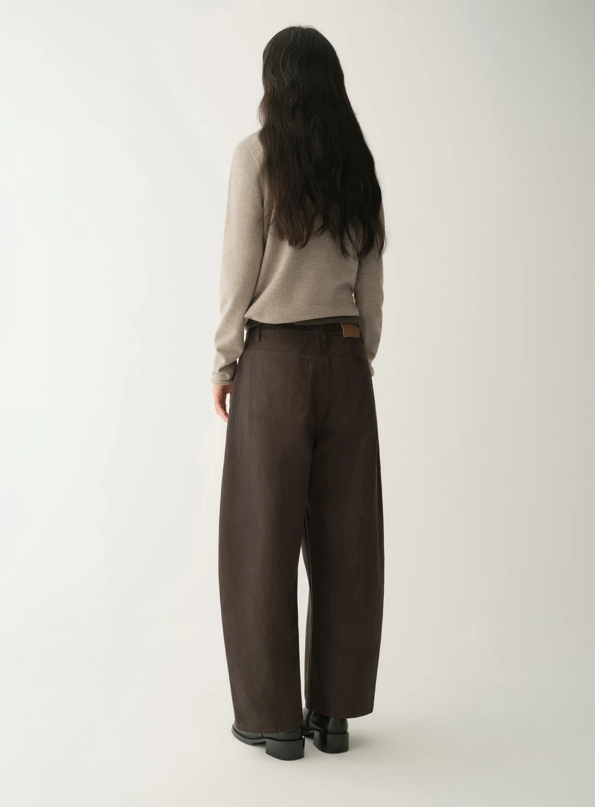 Cotton Cropped Jeans - Image 9