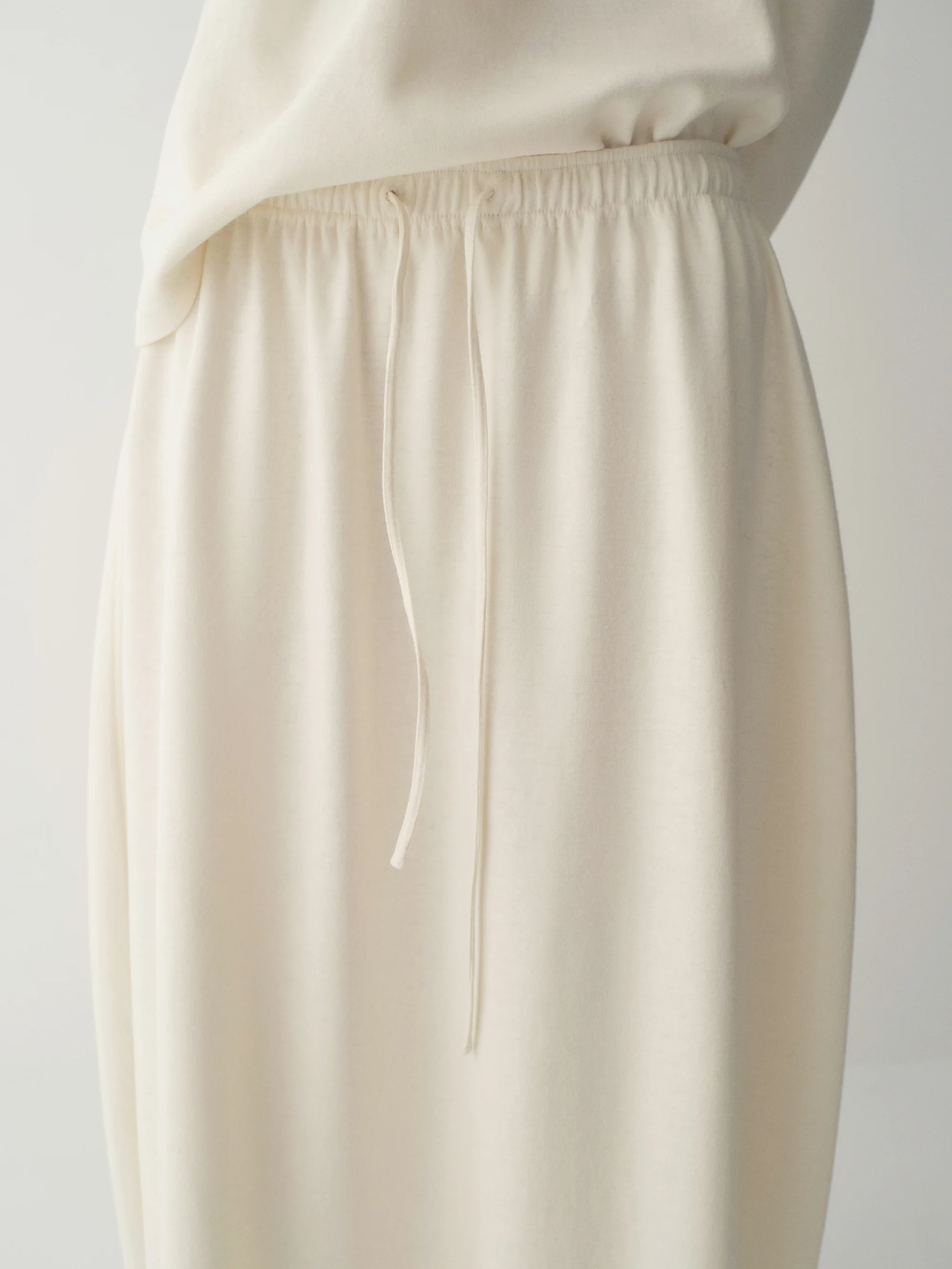 Asymmetric Wool Skirt - Image 8