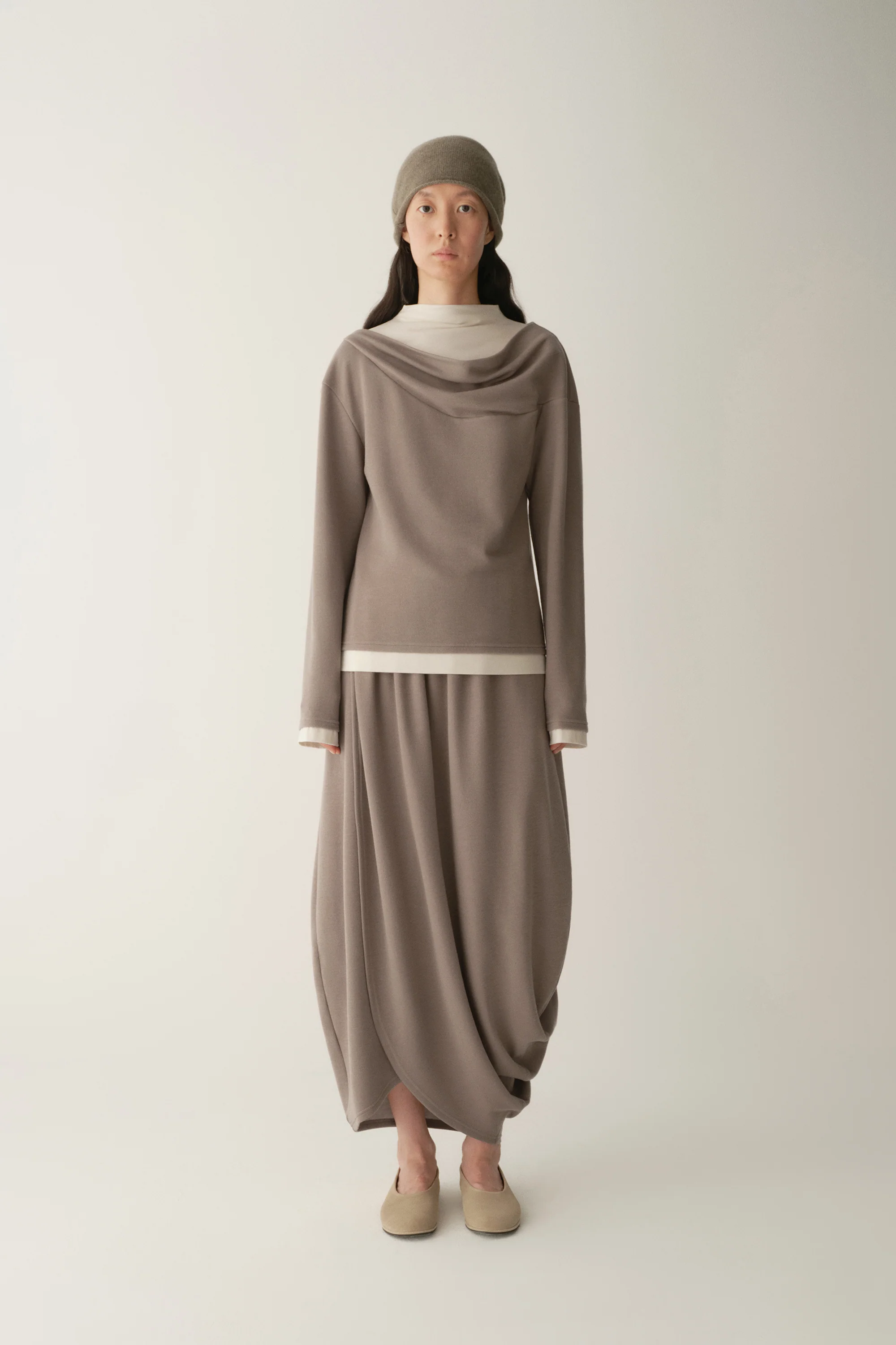 Tulip Wool Skirt