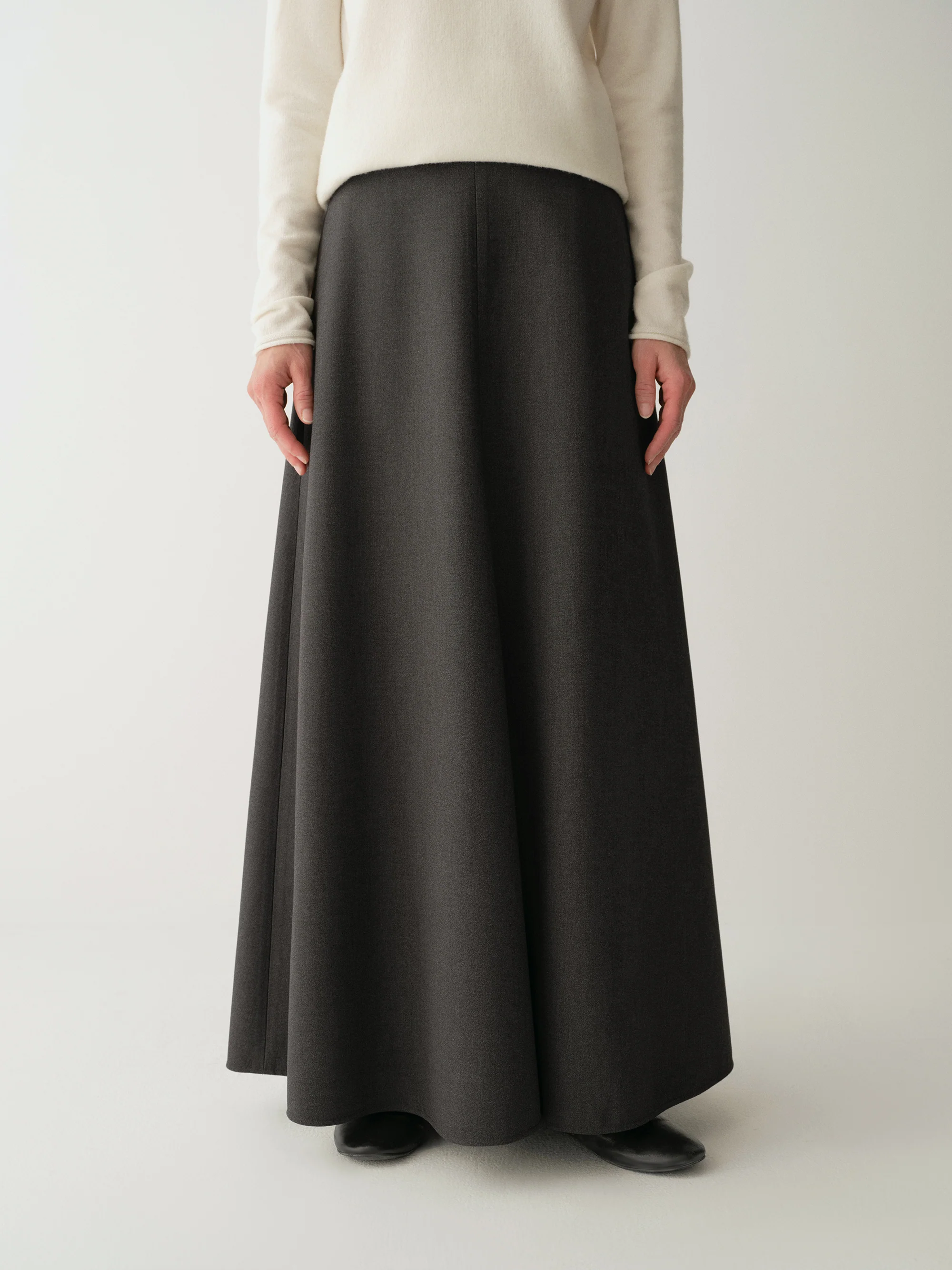 Draped Waistband-Free Skirt - Image 9
