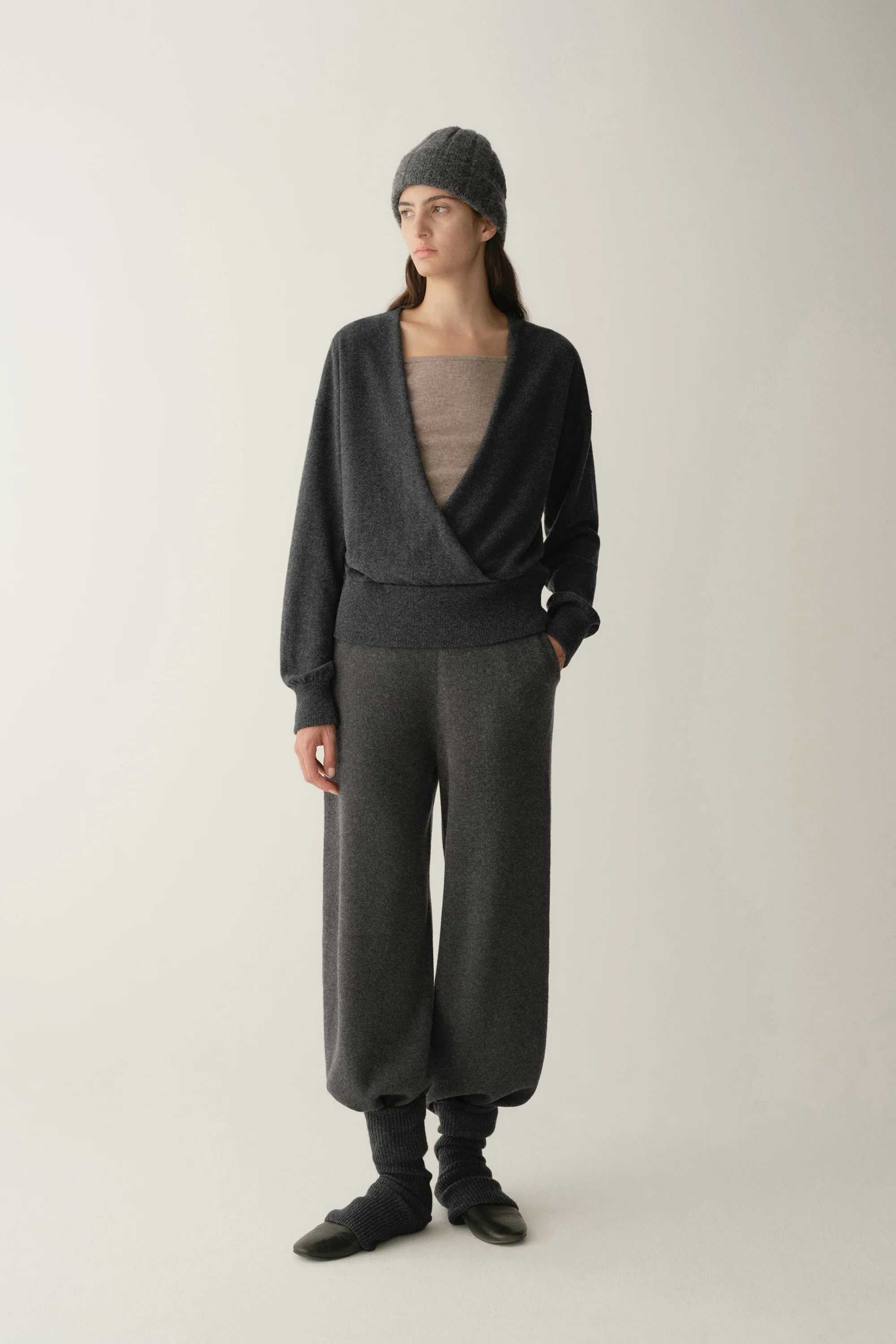 Merino Wool Knitted Pants - Image 4