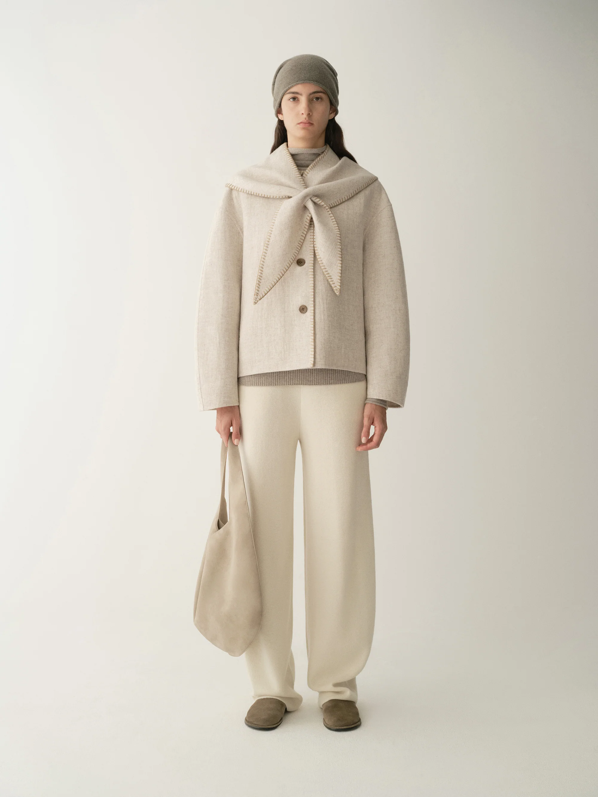Merino Wool Knitted Pants - Image 7