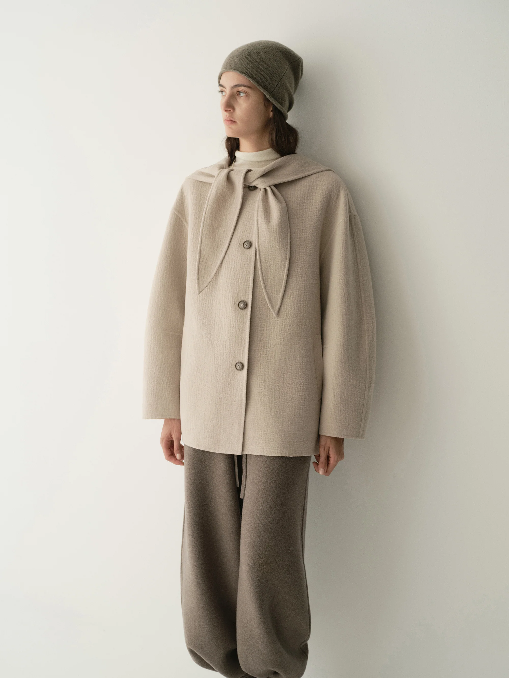 Wool Hooded Jacket - Image 10