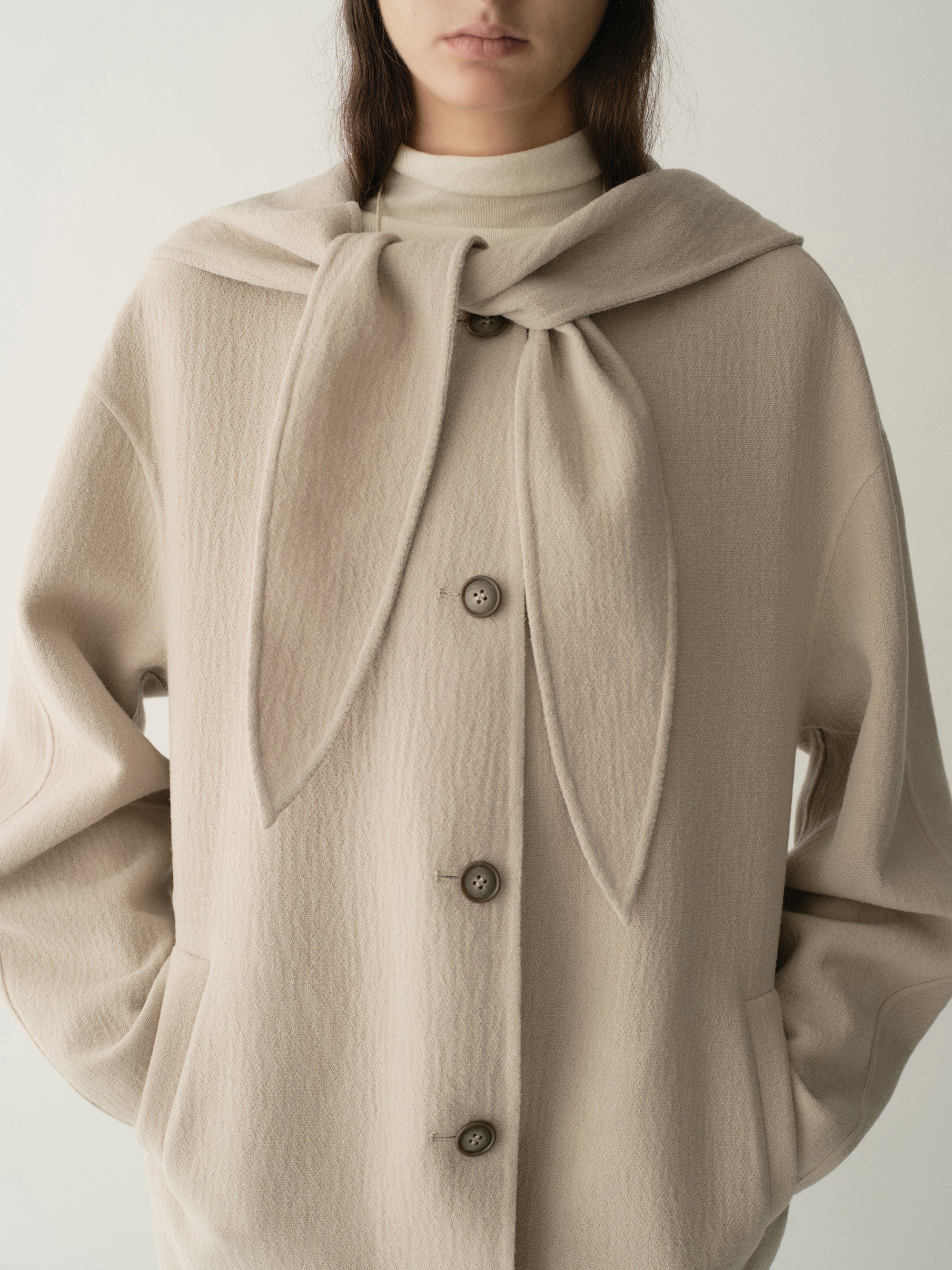 Wool Hooded Jacket - Image 11