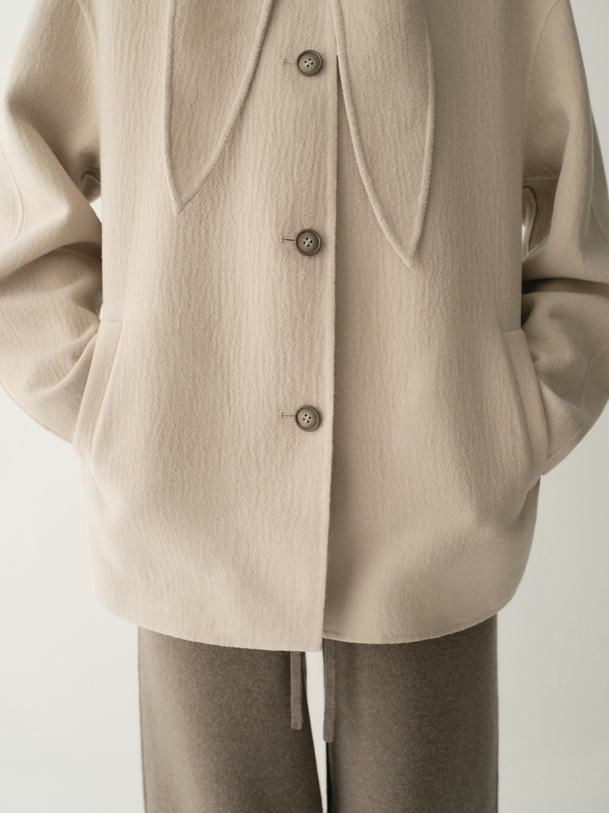 Wool Hooded Jacket - Image 13