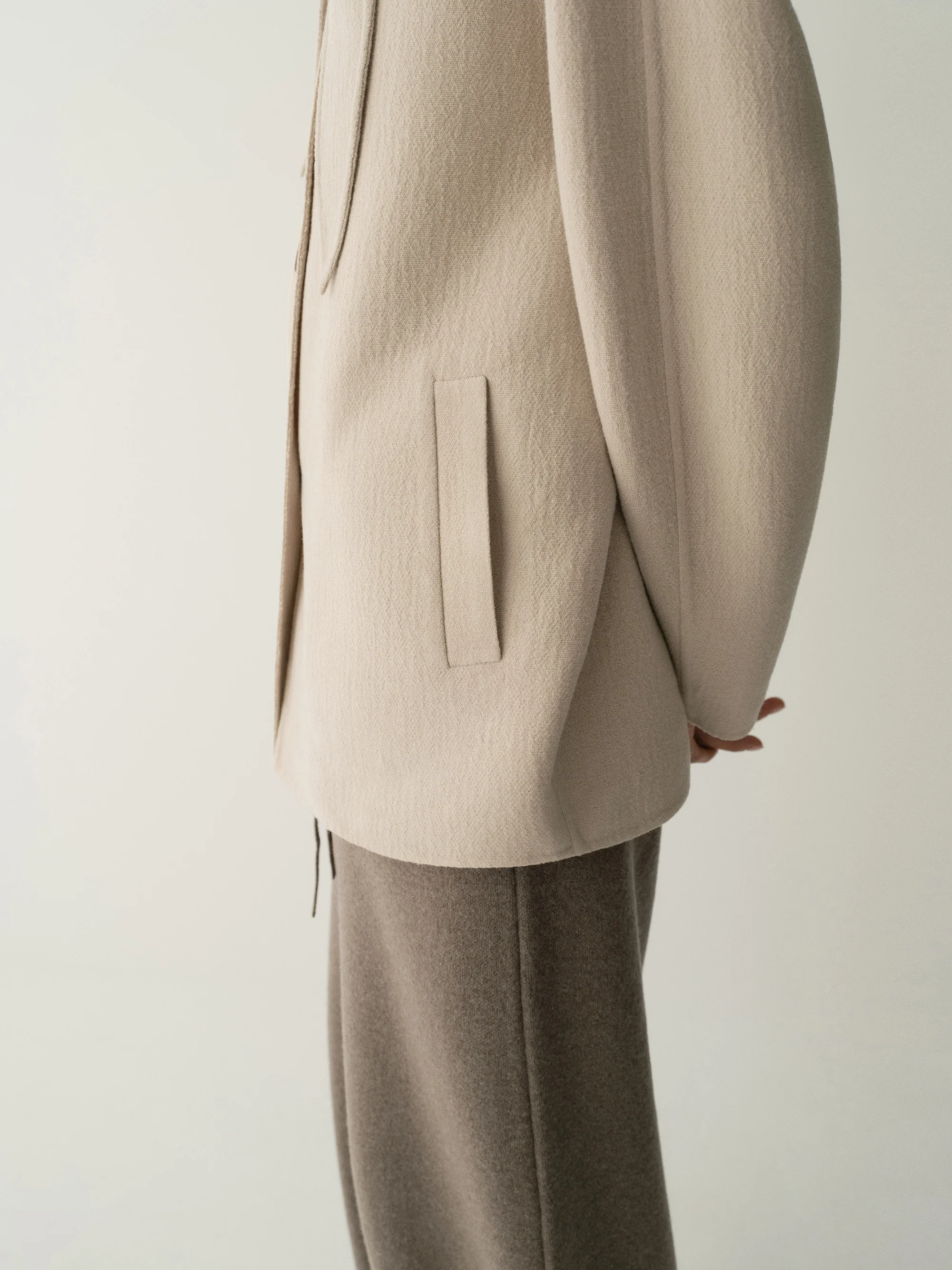 Wool Hooded Jacket - Image 14