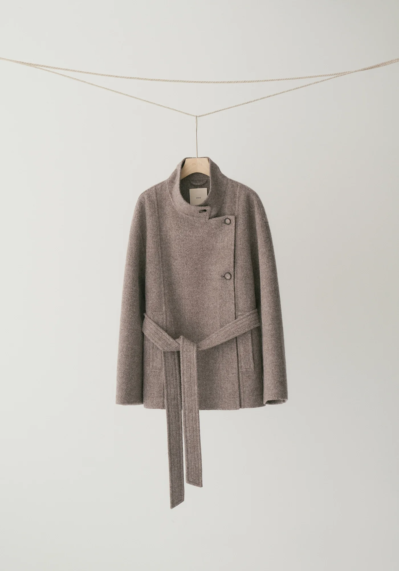 Asymmetric Short Coat - Image 21
