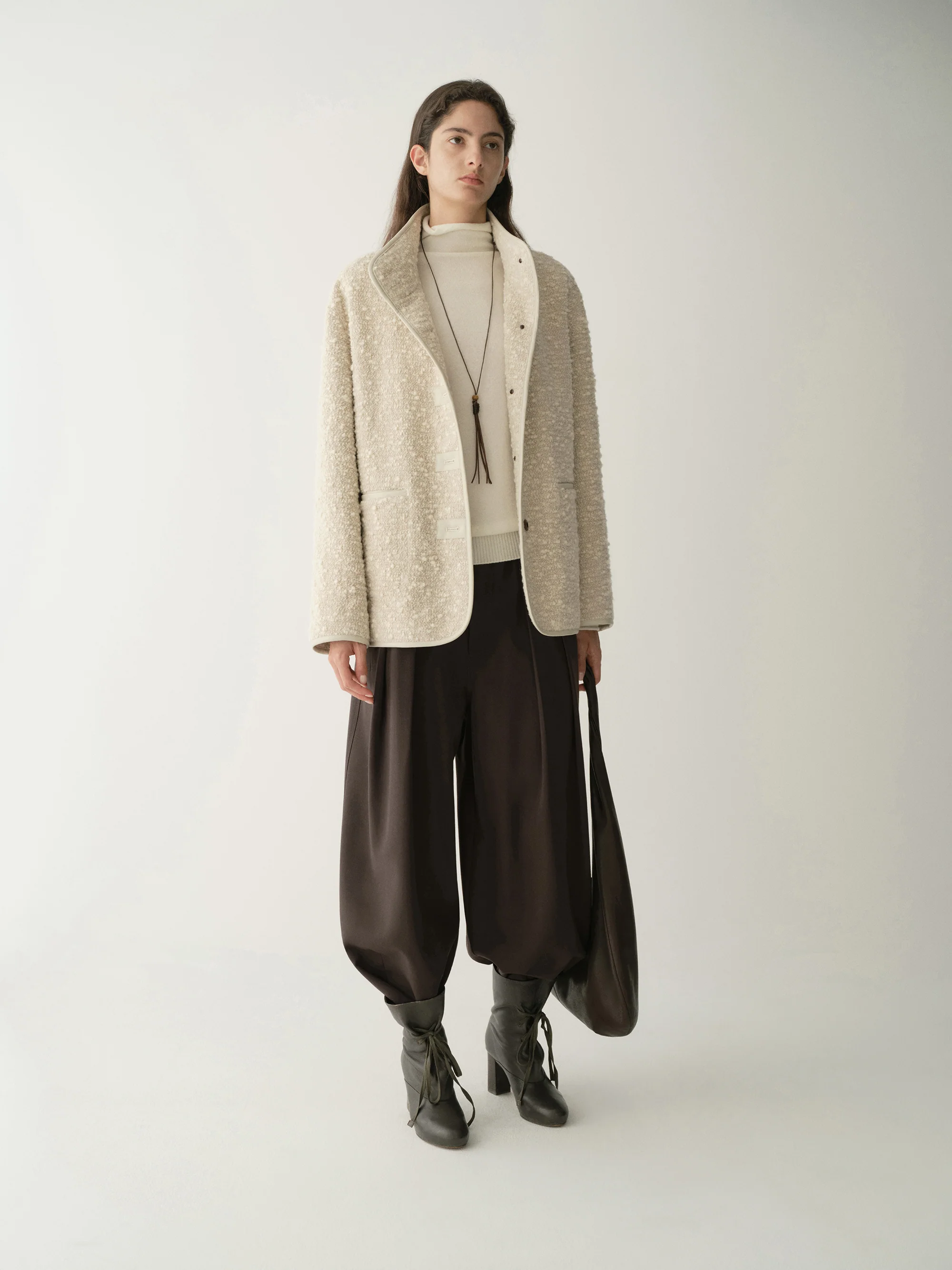 Short Tweed Coat - Image 10