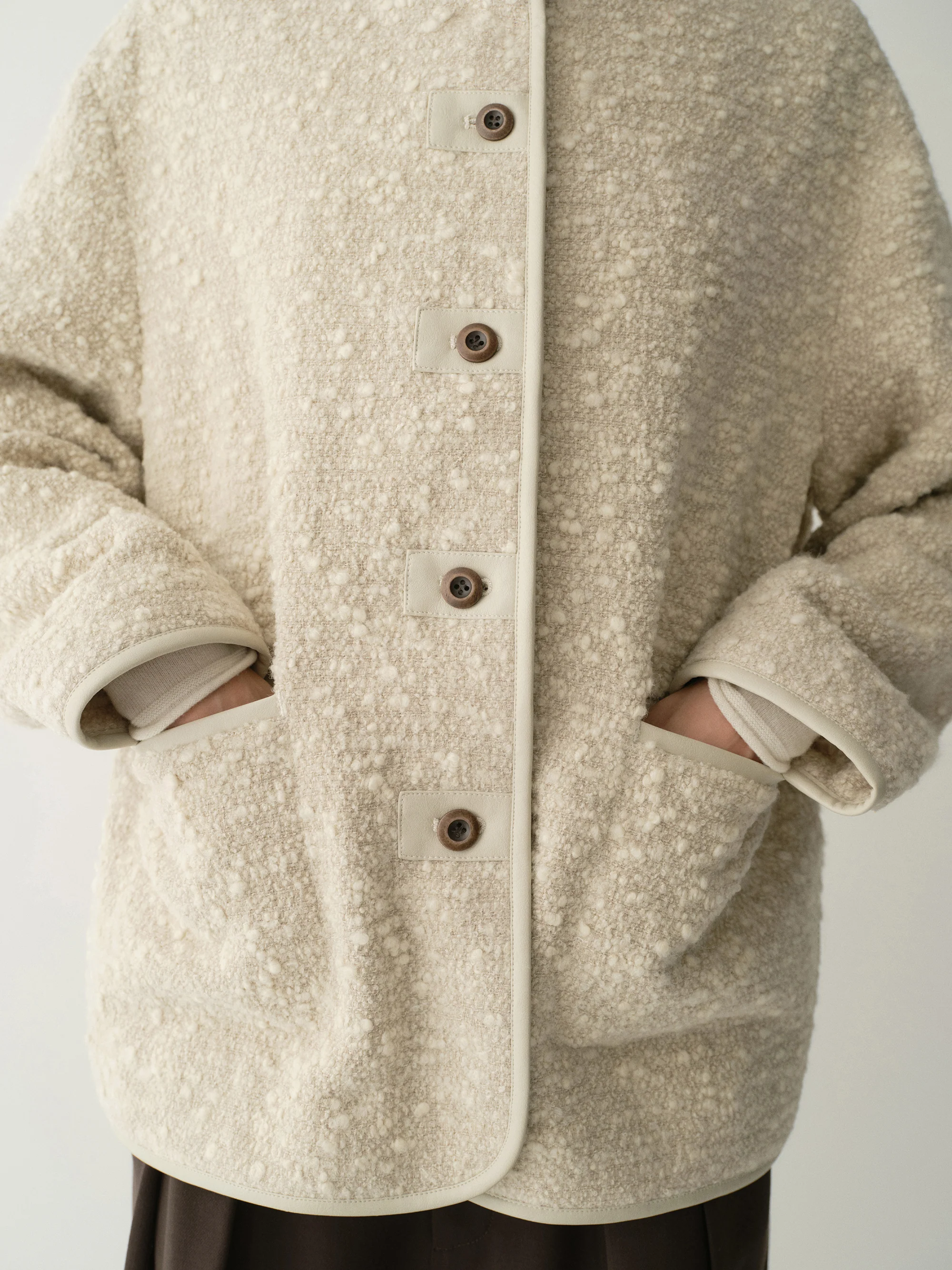 Short Tweed Coat - Image 16