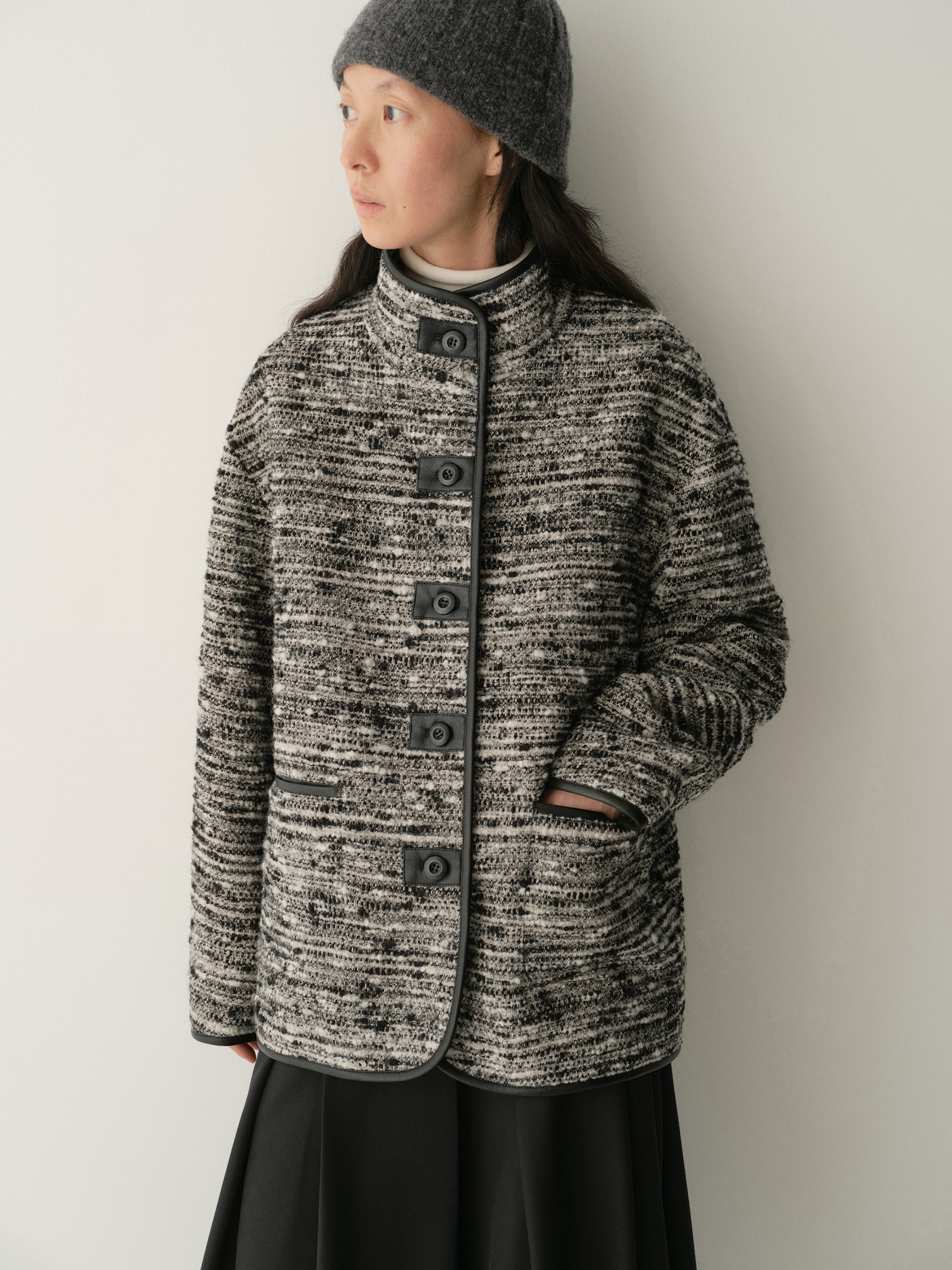 Short Tweed Coat - Image 8