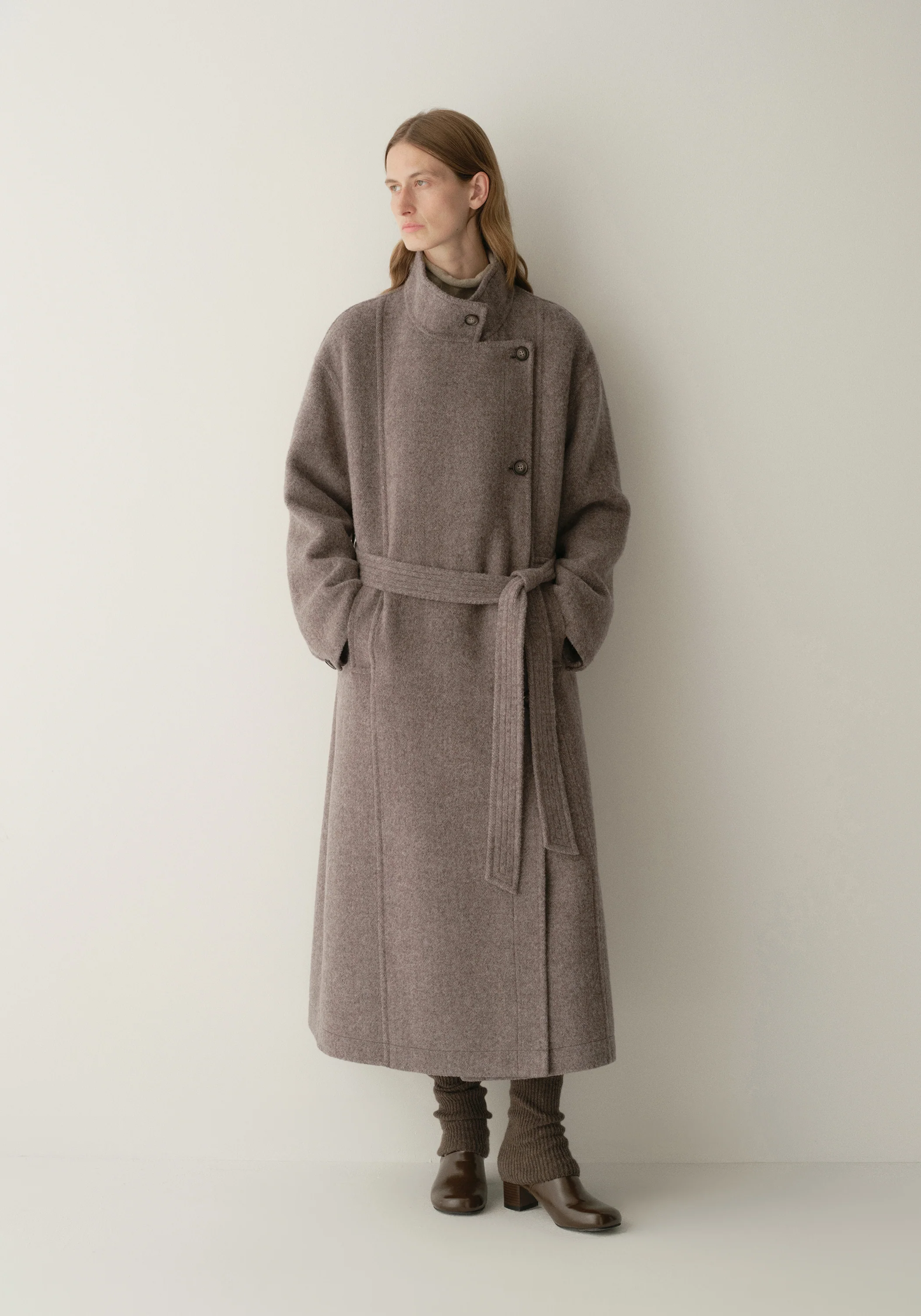 Asymmetric Long Coat