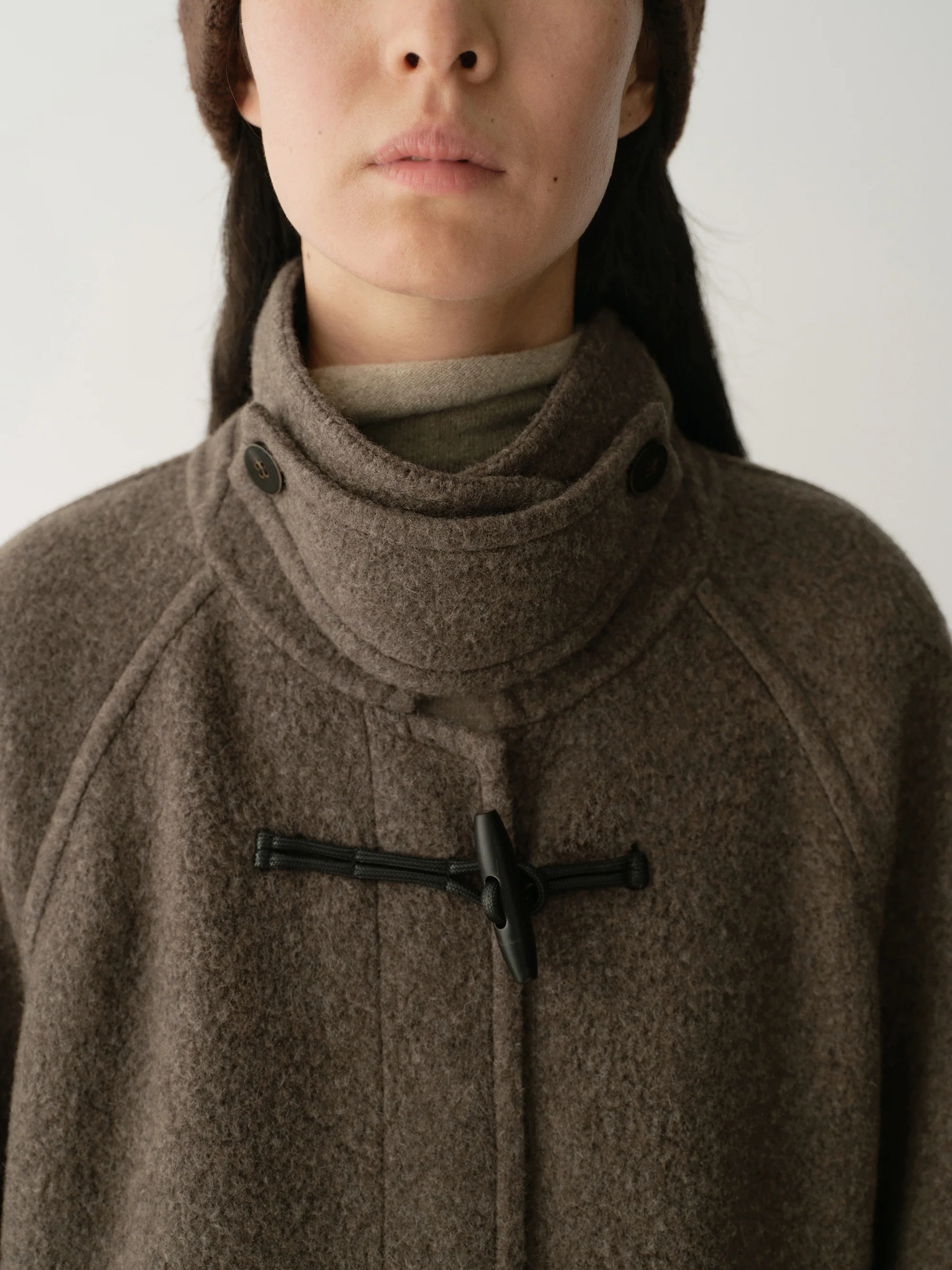 Belted Cashmere Long Coat - Image 10