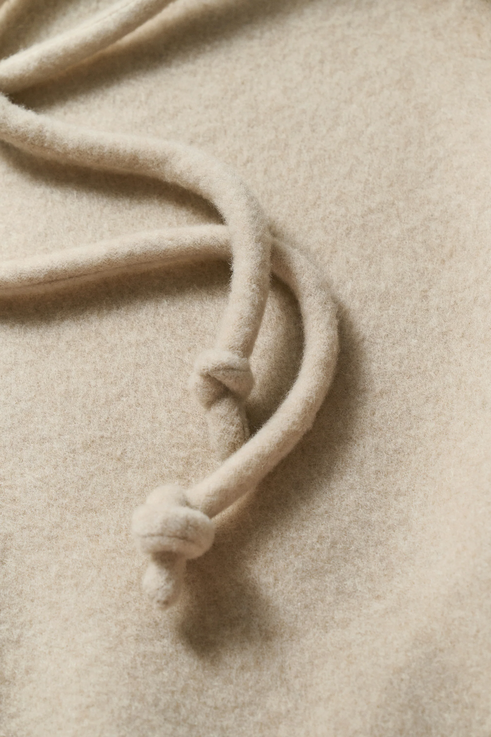 Cord-belt Asymmetric Long Coat - Image 13