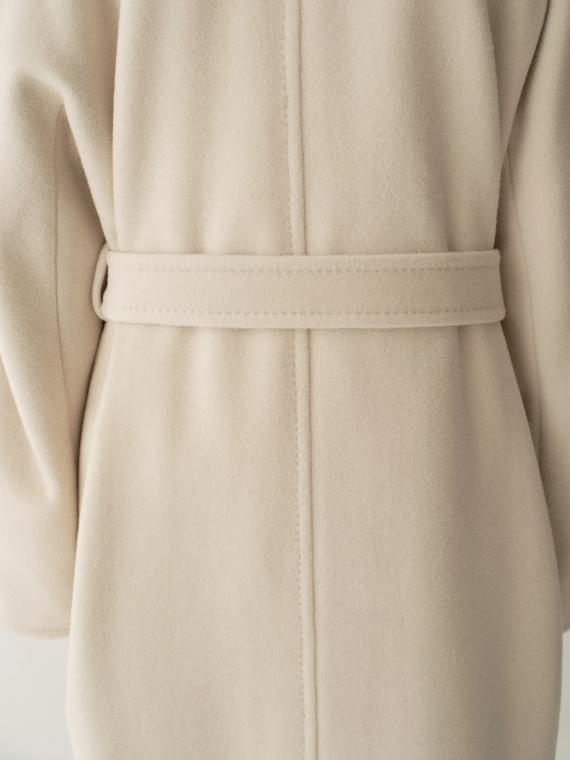 Double-Breasted Italian Wool Coat - Image 10