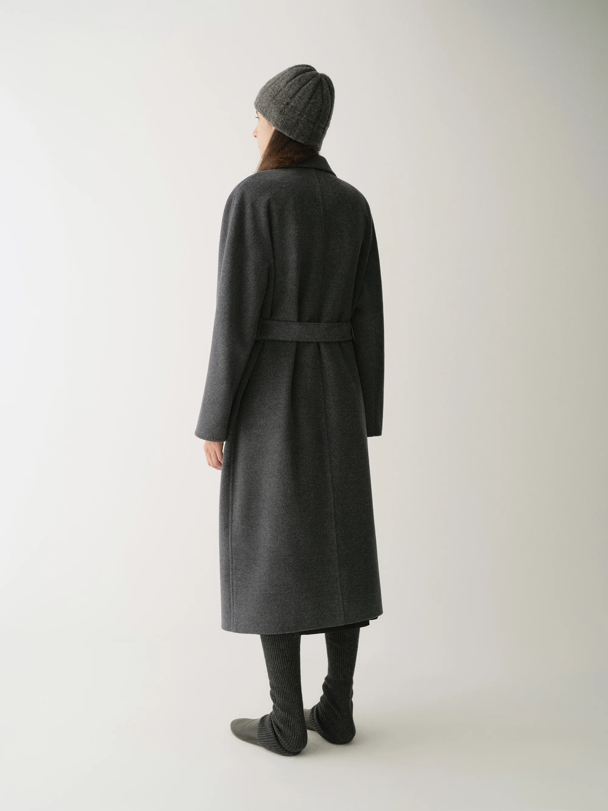 Double-Breasted Italian Wool Coat - Image 13