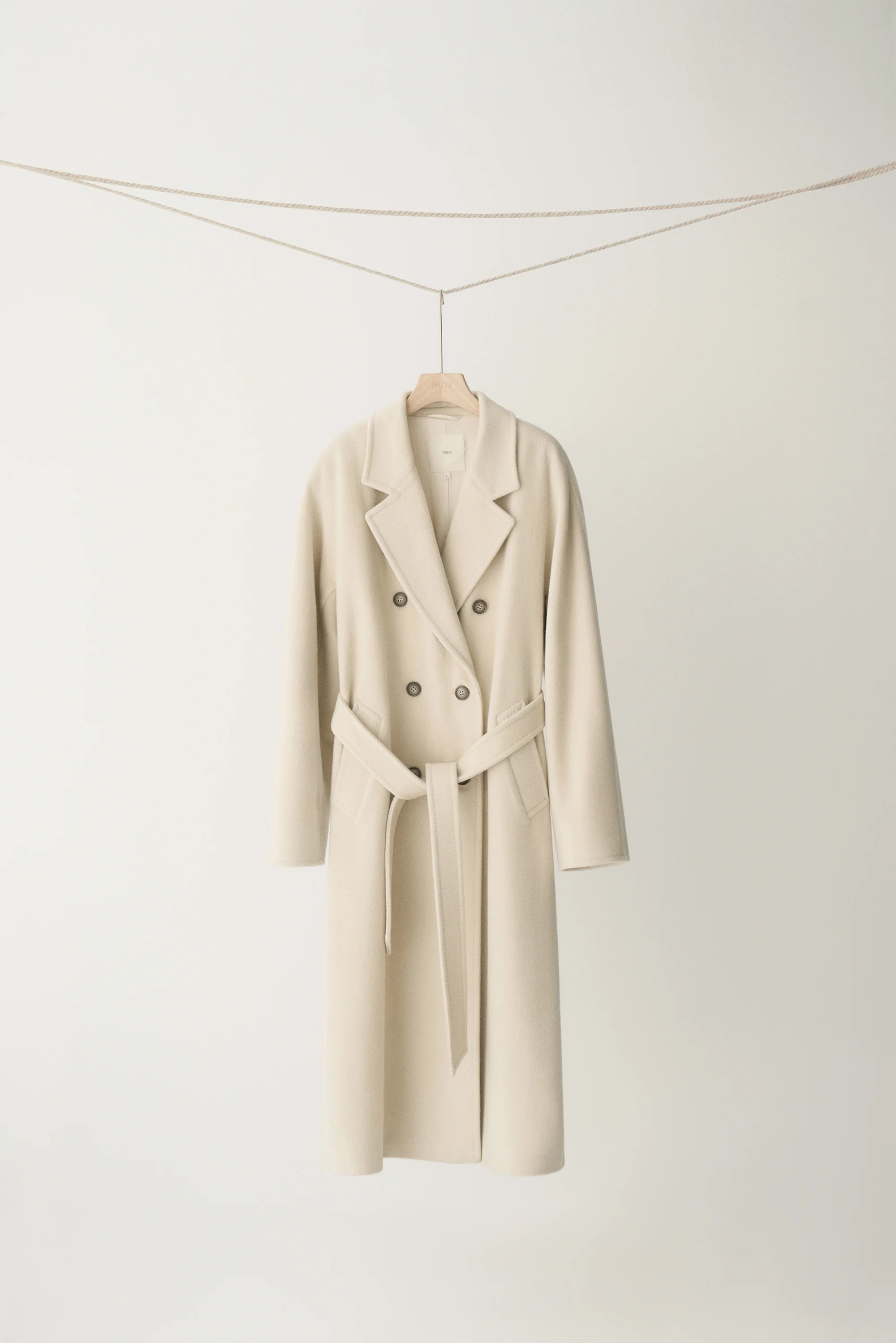 Double-Breasted Italian Wool Coat - Image 19